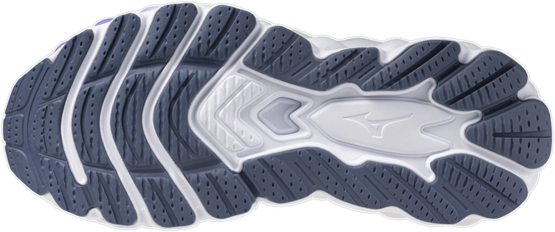 Mizuno Wave Sky 8 Womens Running Shoes - Grey - Image 2