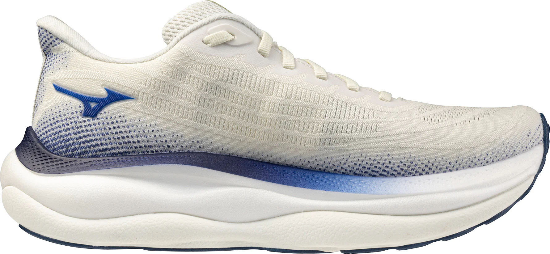 Mizuno Wave Sky 9 Mens Running Shoes - White - Image 3