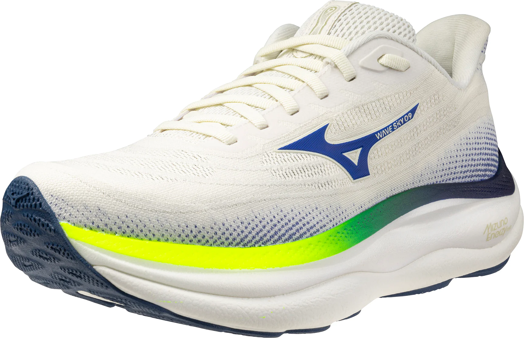 Mizuno Wave Sky 9 Mens Running Shoes - White - Image 6