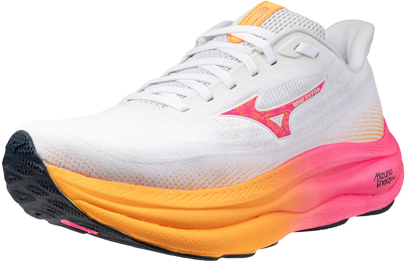 Mizuno Wave Sky 9 Running Shoes - White - Image 6