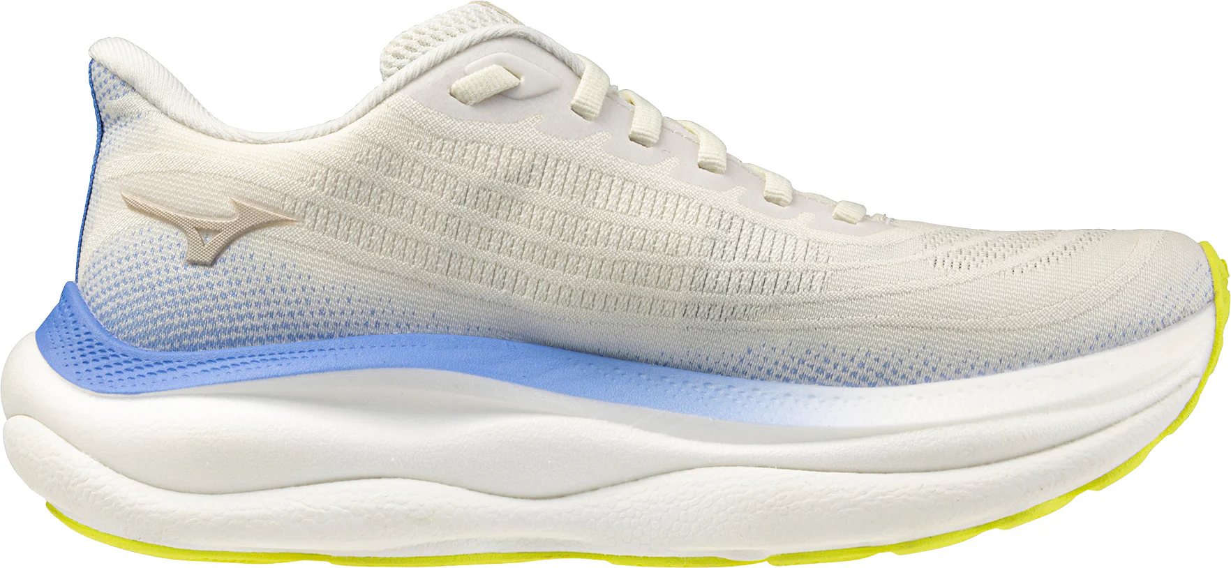 Mizuno Wave Sky 9 Womens Running Shoes - White - Image 3