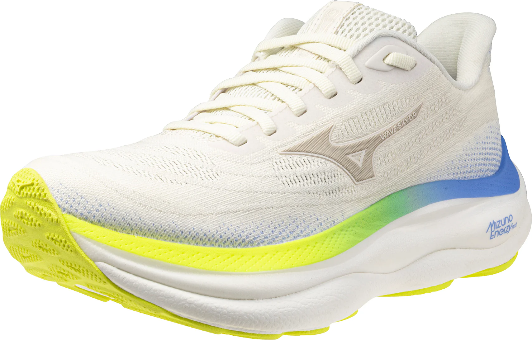 Mizuno Wave Sky 9 Womens Running Shoes - White - Image 6