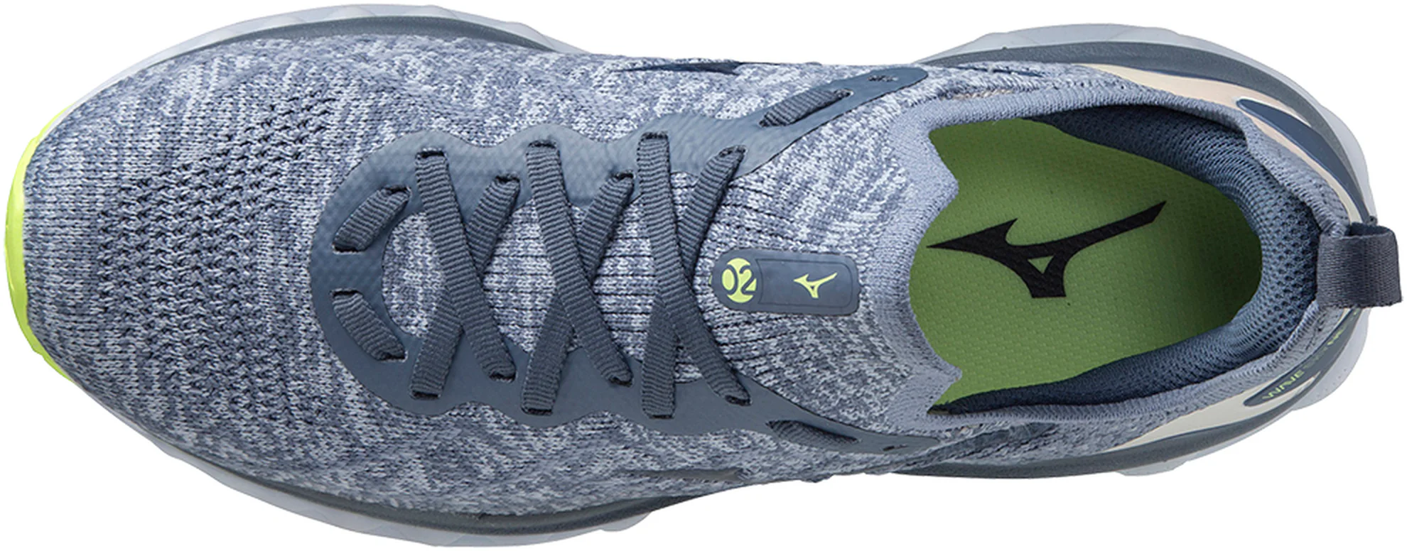Mizuno Wave Sky Neo 2 Womens Running Shoes - Blue - Image 4