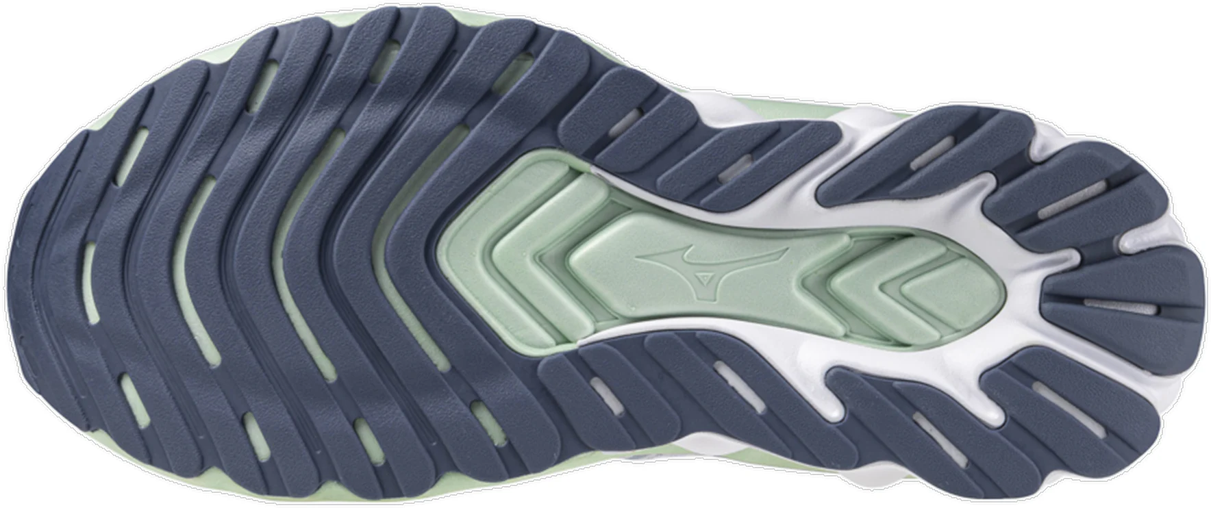 Mizuno Wave Skyrise 6 Womens Running Shoes - Grey - Image 2