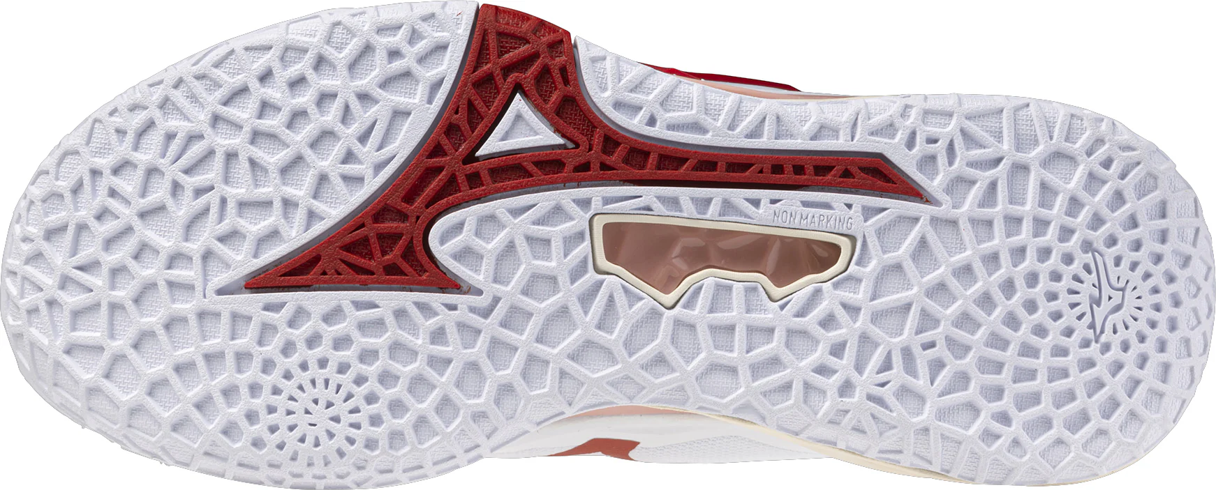 Mizuno Wave Stealth Neo 2 Womens Netball Shoes - White - Image 2
