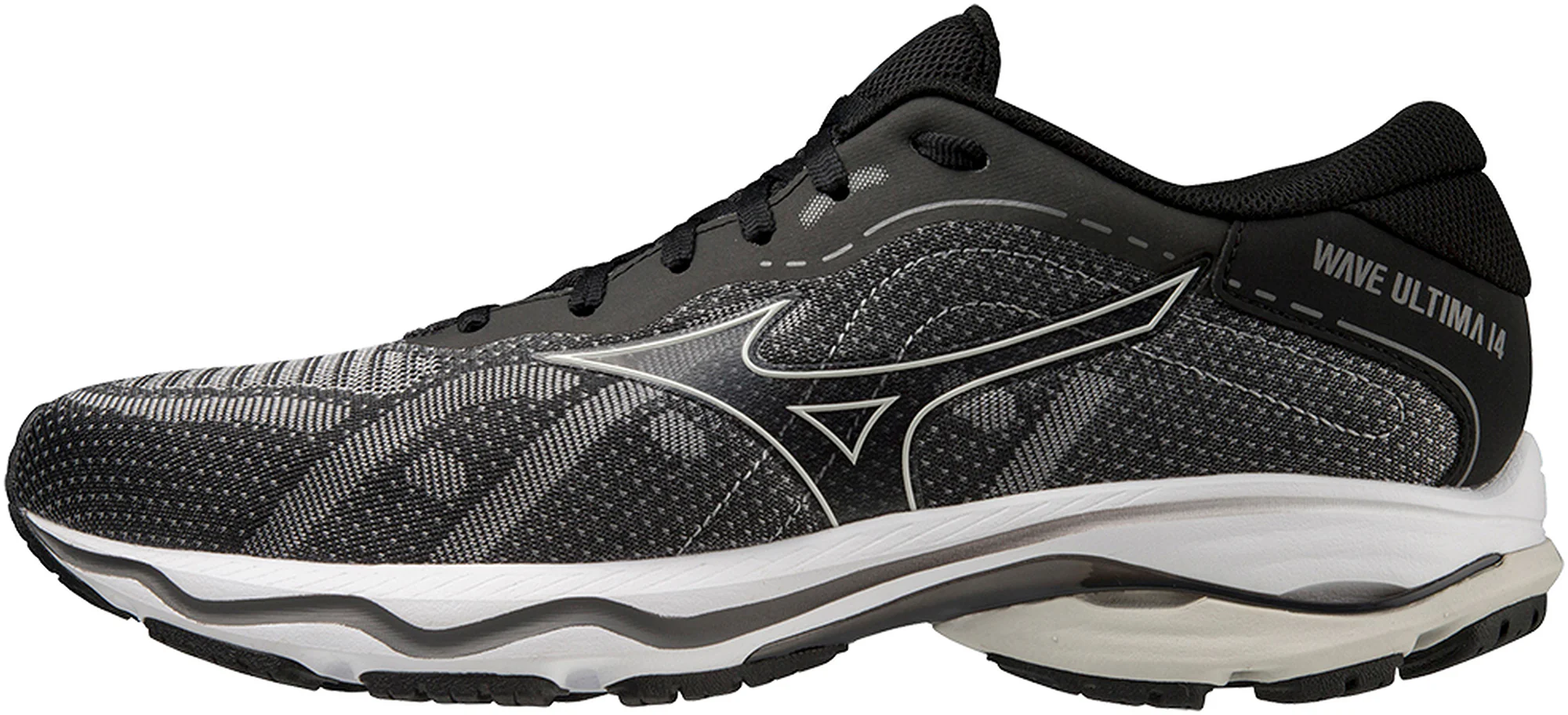 Mizuno Wave Ultima 14 Mens Running Shoes - Black