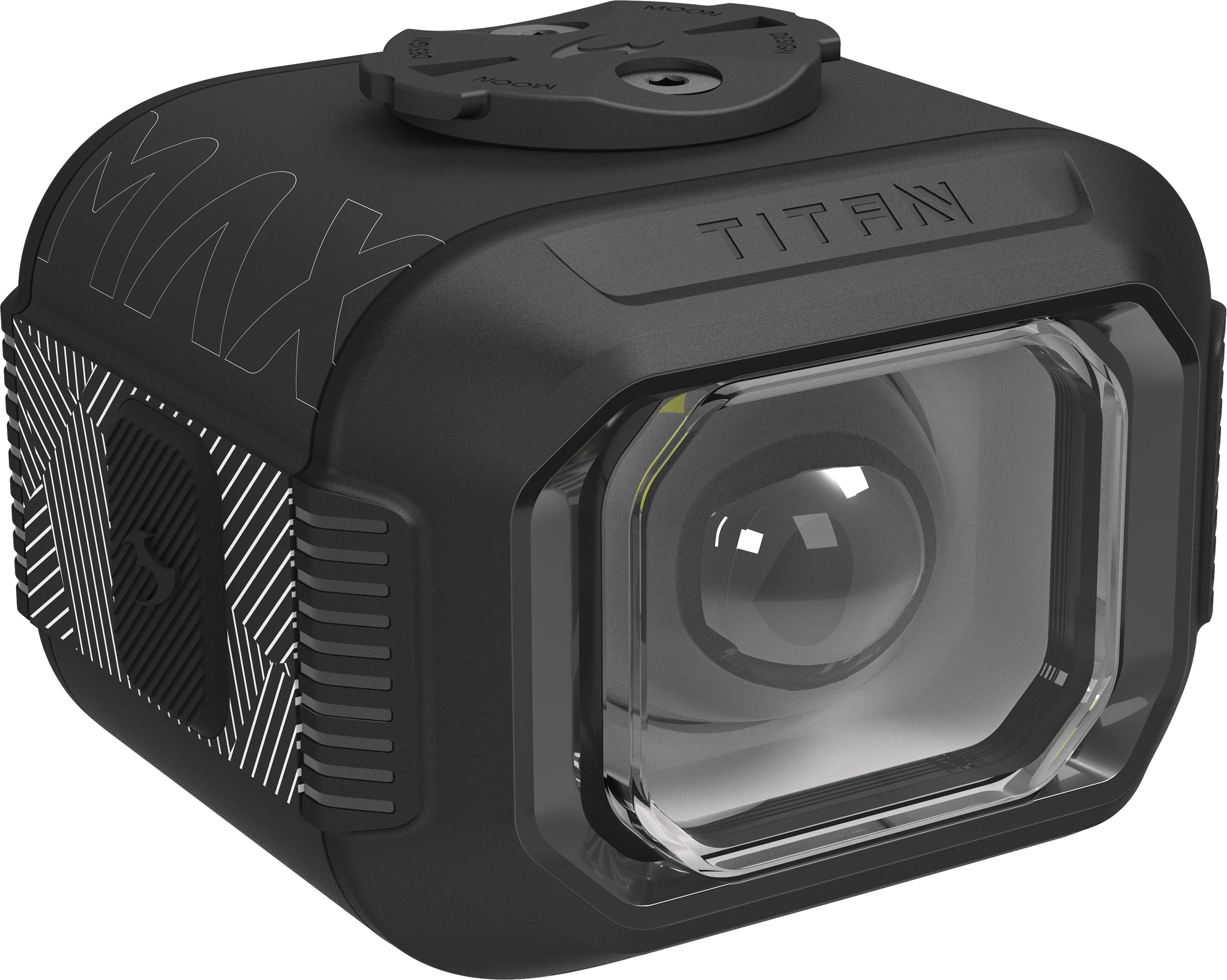 Moon Sport Titan Max 1700lm Front Bike Light - Black - Image 3