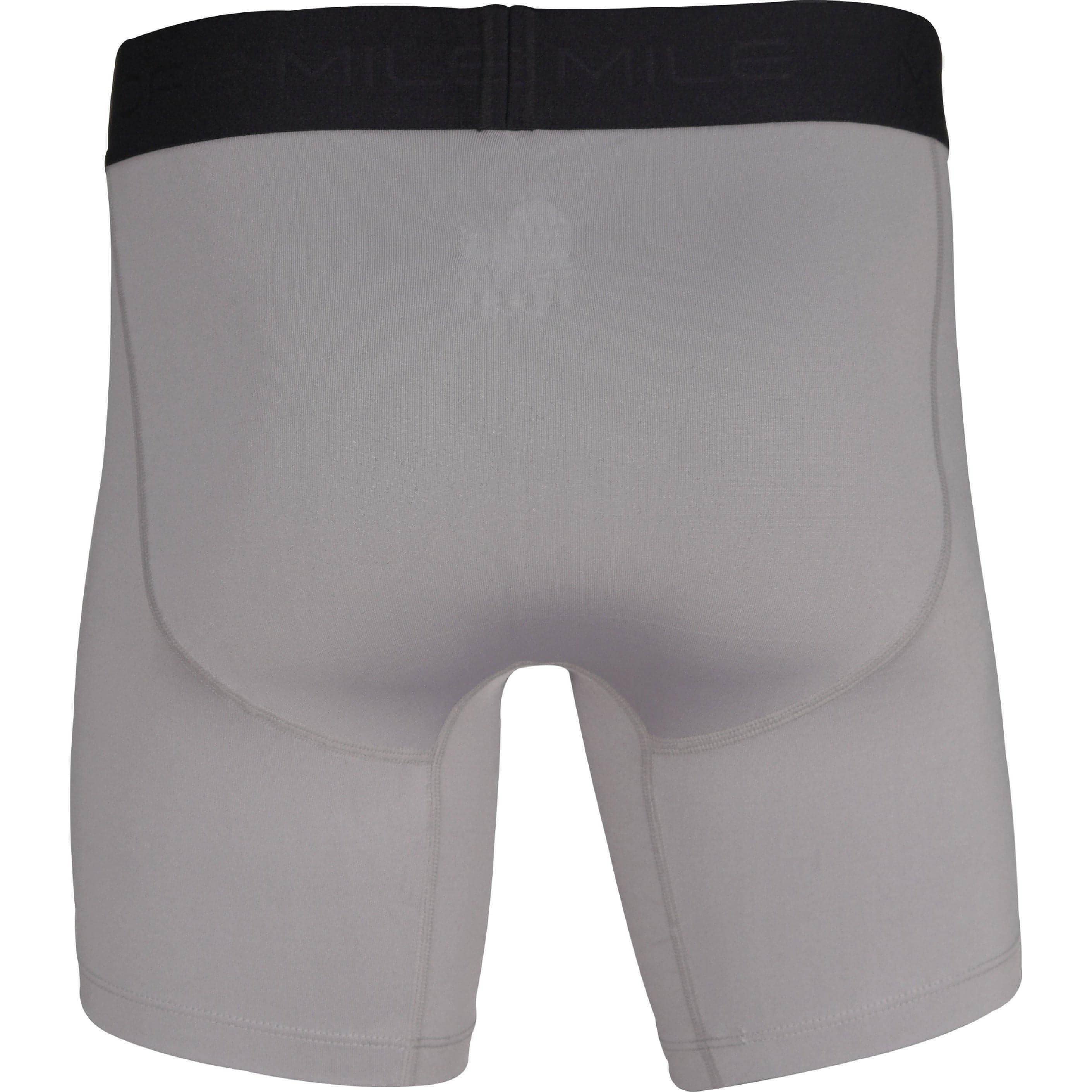More Mile 7 Inch Mens Boxer Short - Grey - Image 2