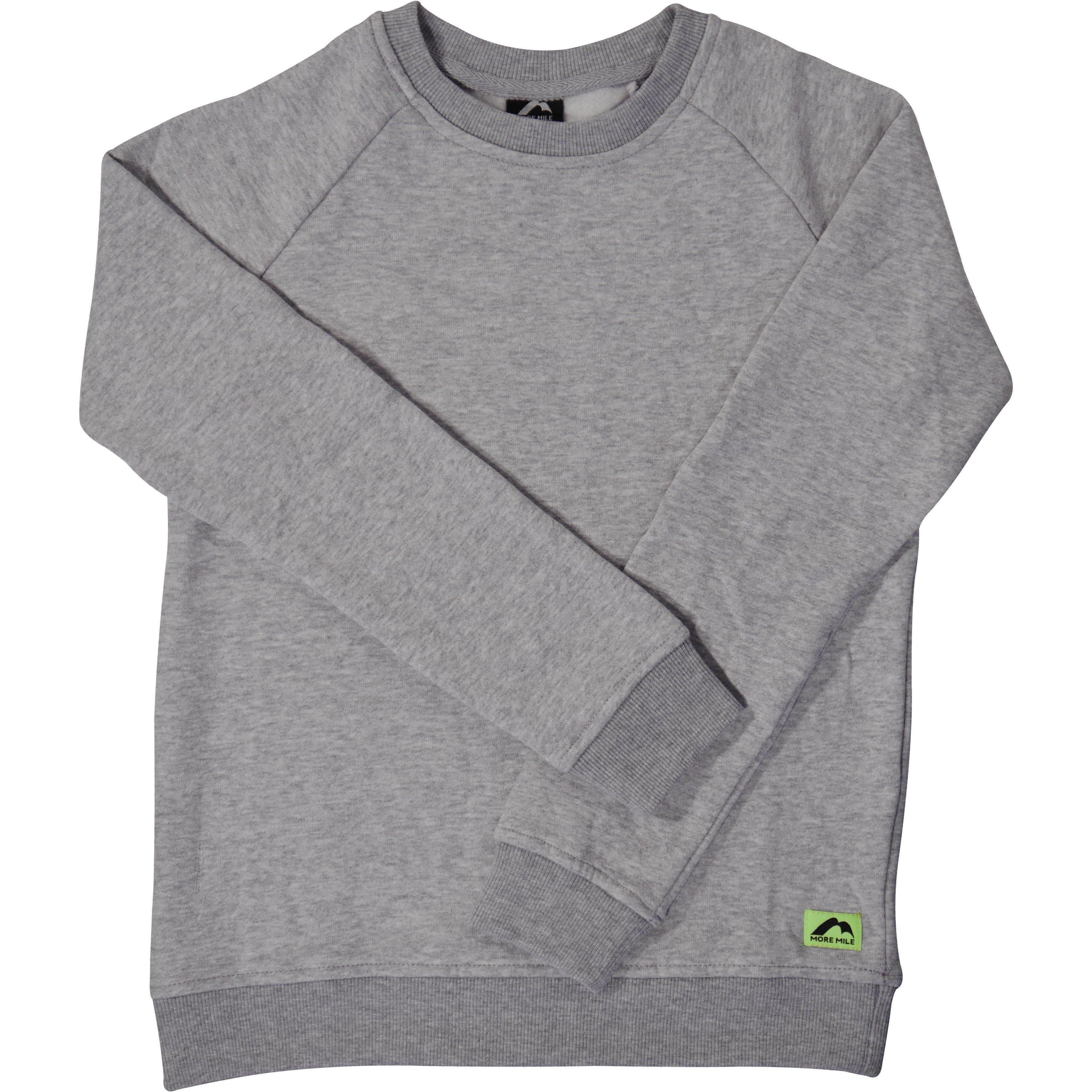 More Mile Boys Fleece Sweatshirt - Grey - Image 4
