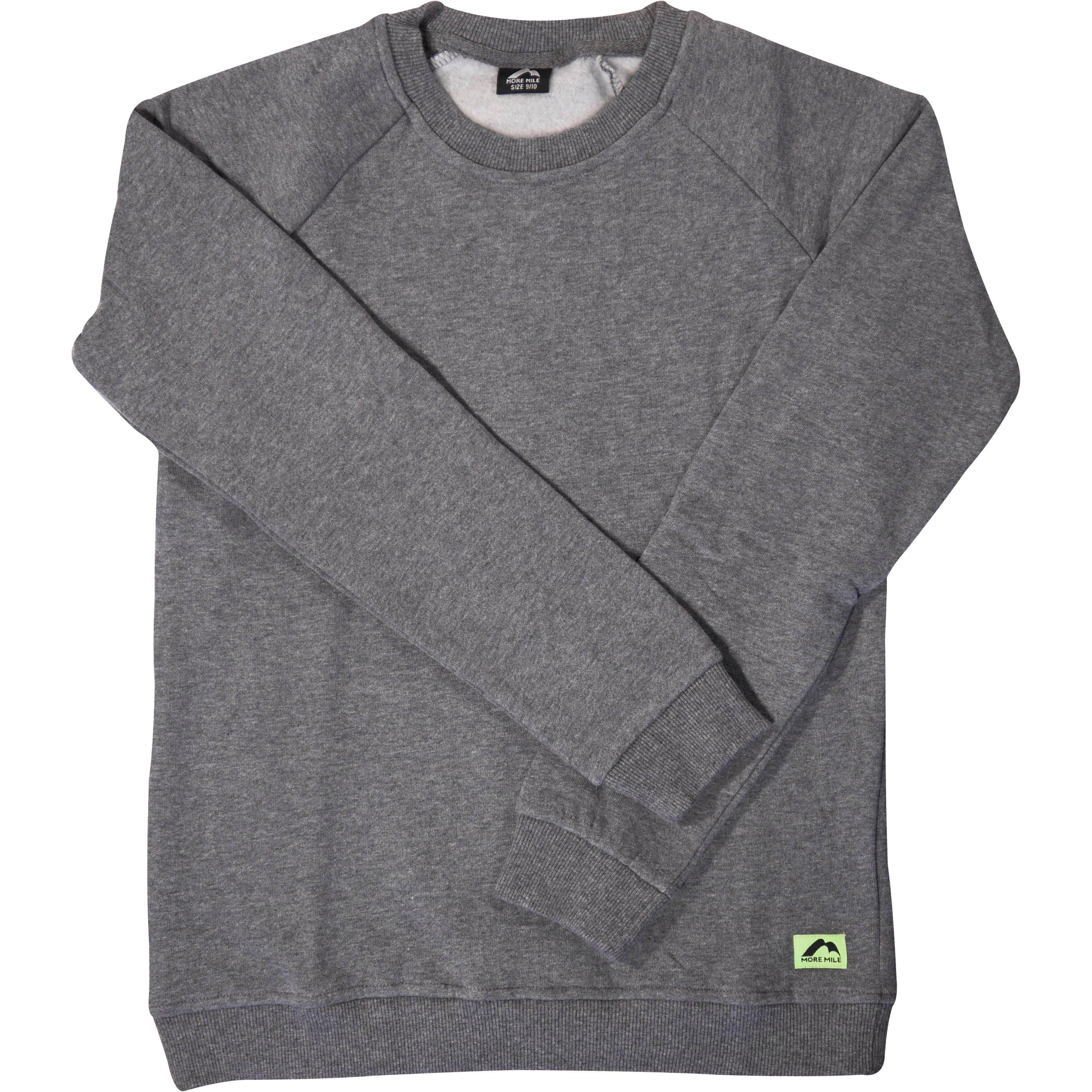 More Mile Boys Fleece Sweatshirt - Grey - Image 3