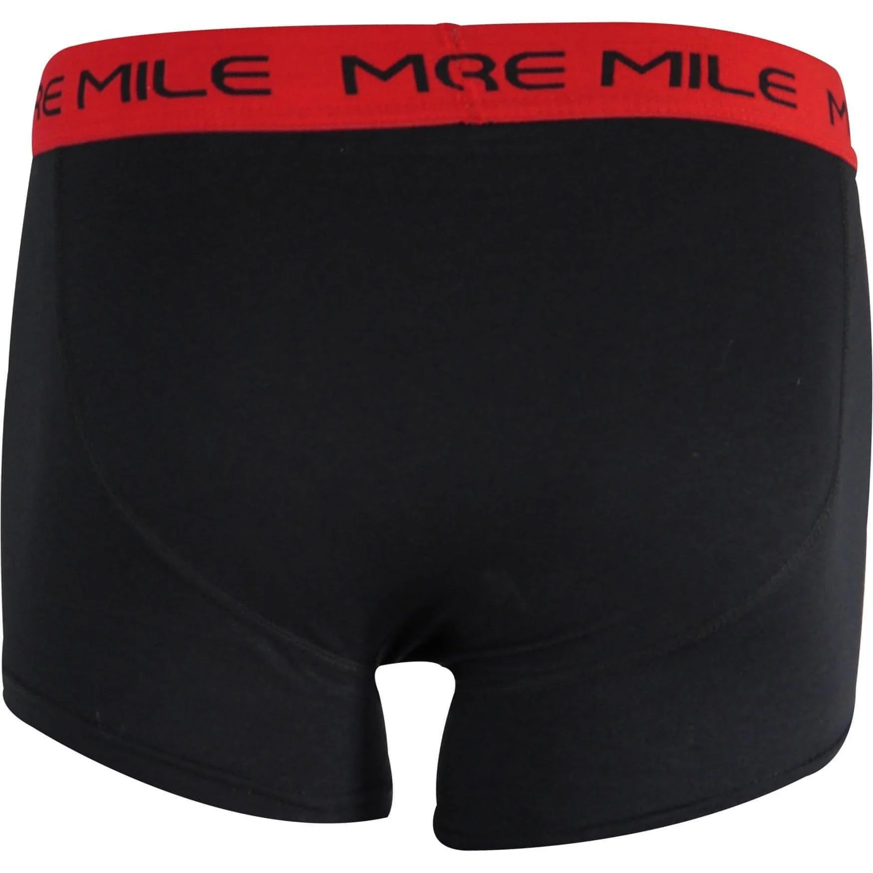 More Mile Classic (2 Pack) Mens Boxer Shorts - Black - Image 3