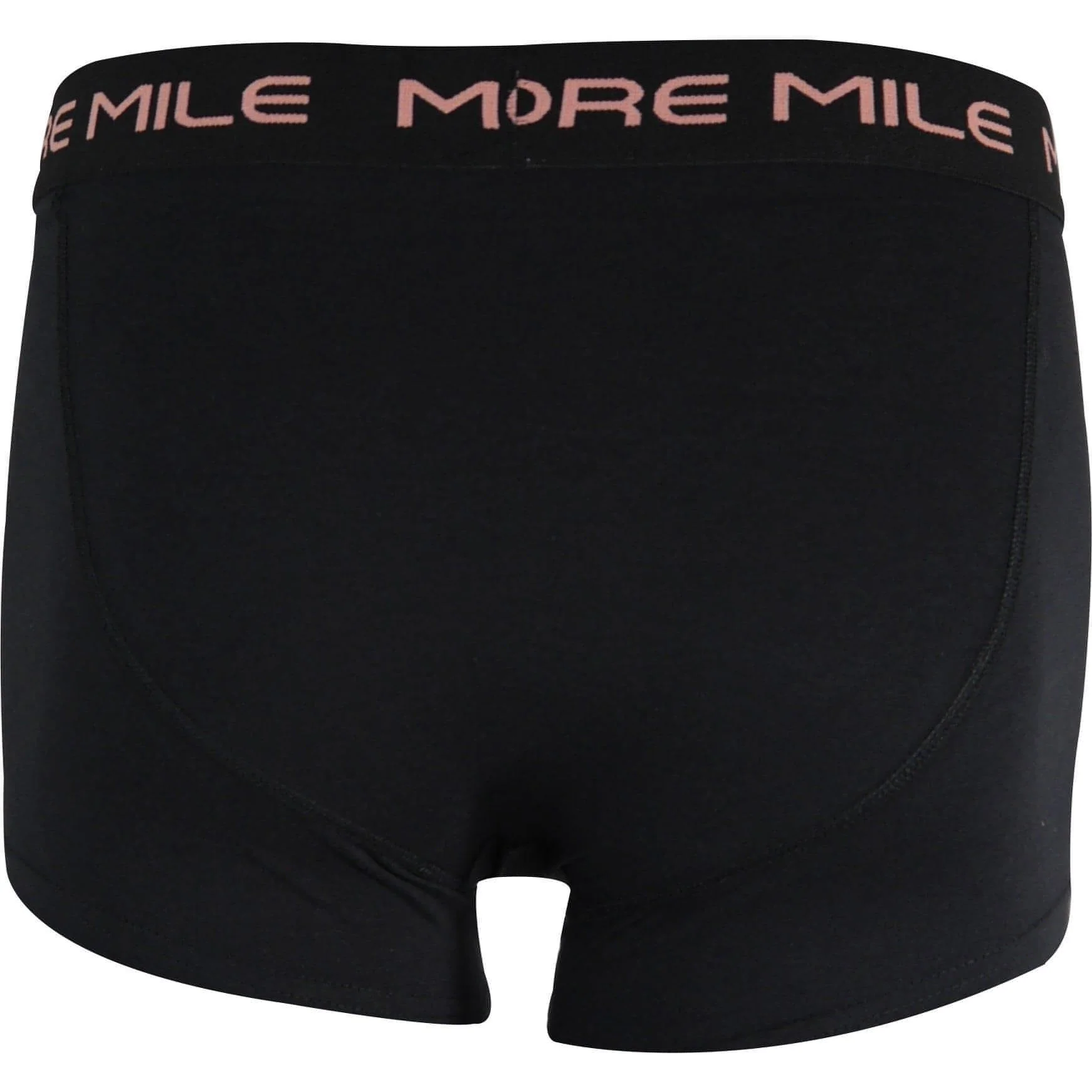 More Mile Classic (2 Pack) Mens Boxer Shorts - Black - Image 3