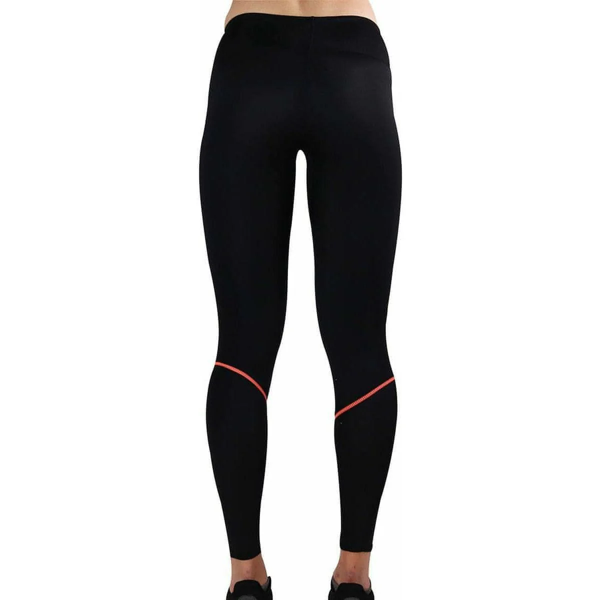 More Mile Womens Compression Tights - Black - Image 2
