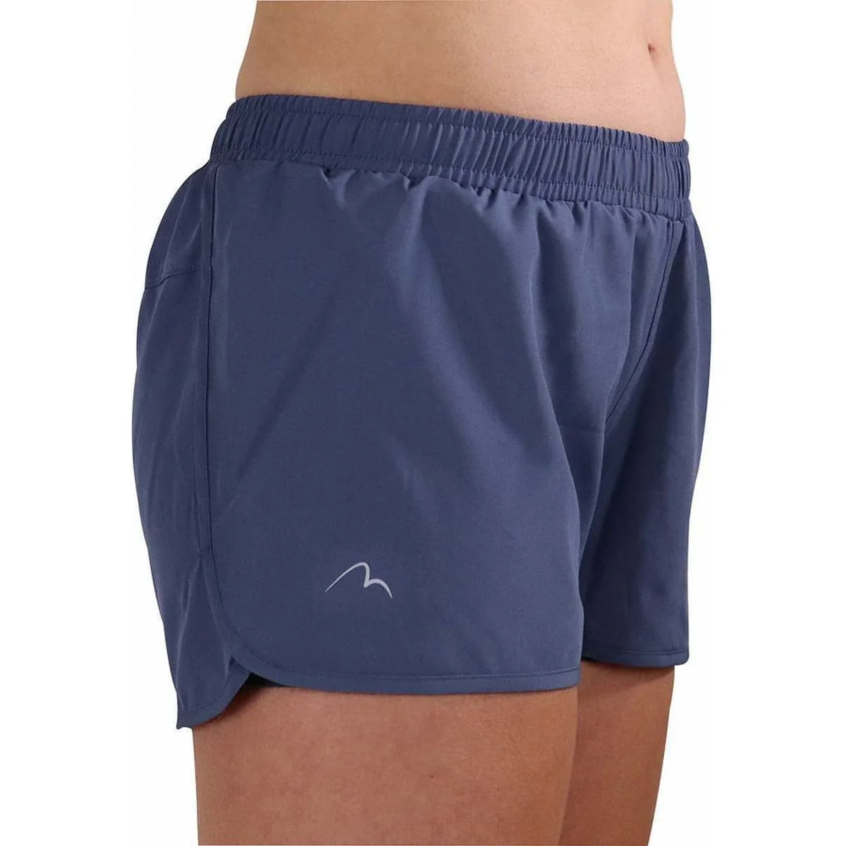 More Mile Core 2 In 1 Womens Running Shorts - Blue - Image 3