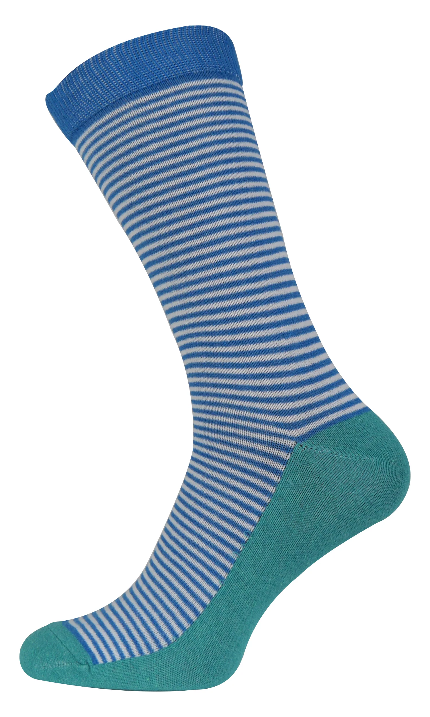 More Mile Design 10 Pack Mens Spots and Stripes Socks - Multi - Image 10