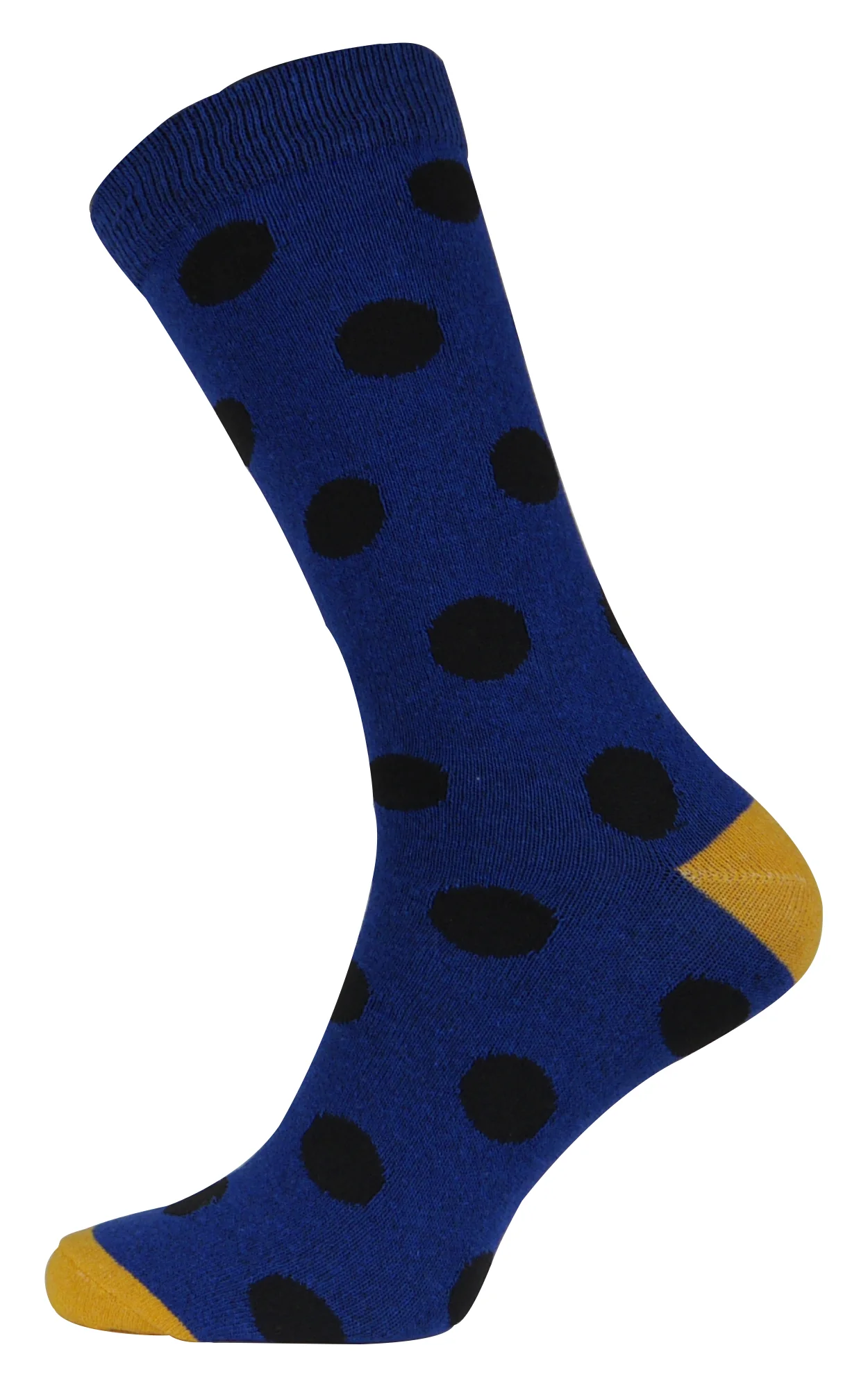More Mile Design 10 Pack Mens Spots and Stripes Socks - Multi - Image 12