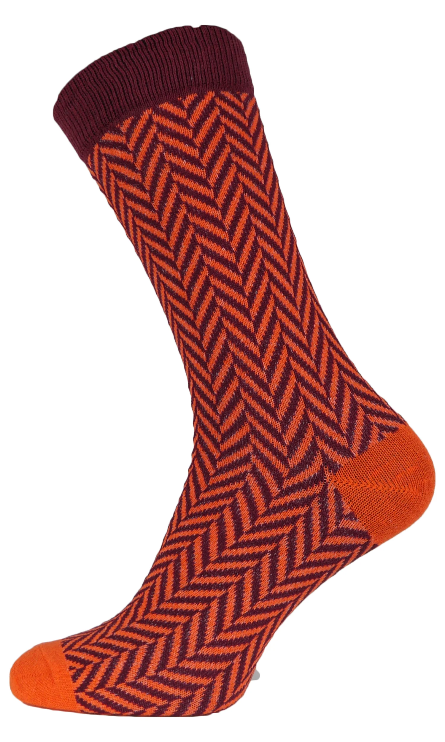 More Mile Design 10 Pack Mens Spots and Stripes Socks - Multi - Image 6