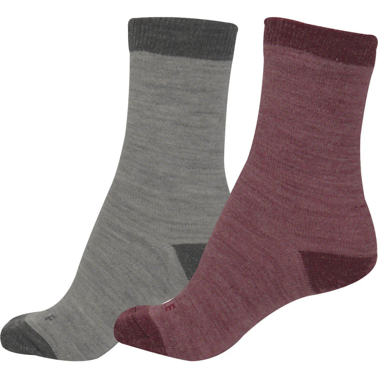 More Mile Double Layer (2 Pack) Walking Socks - Multi