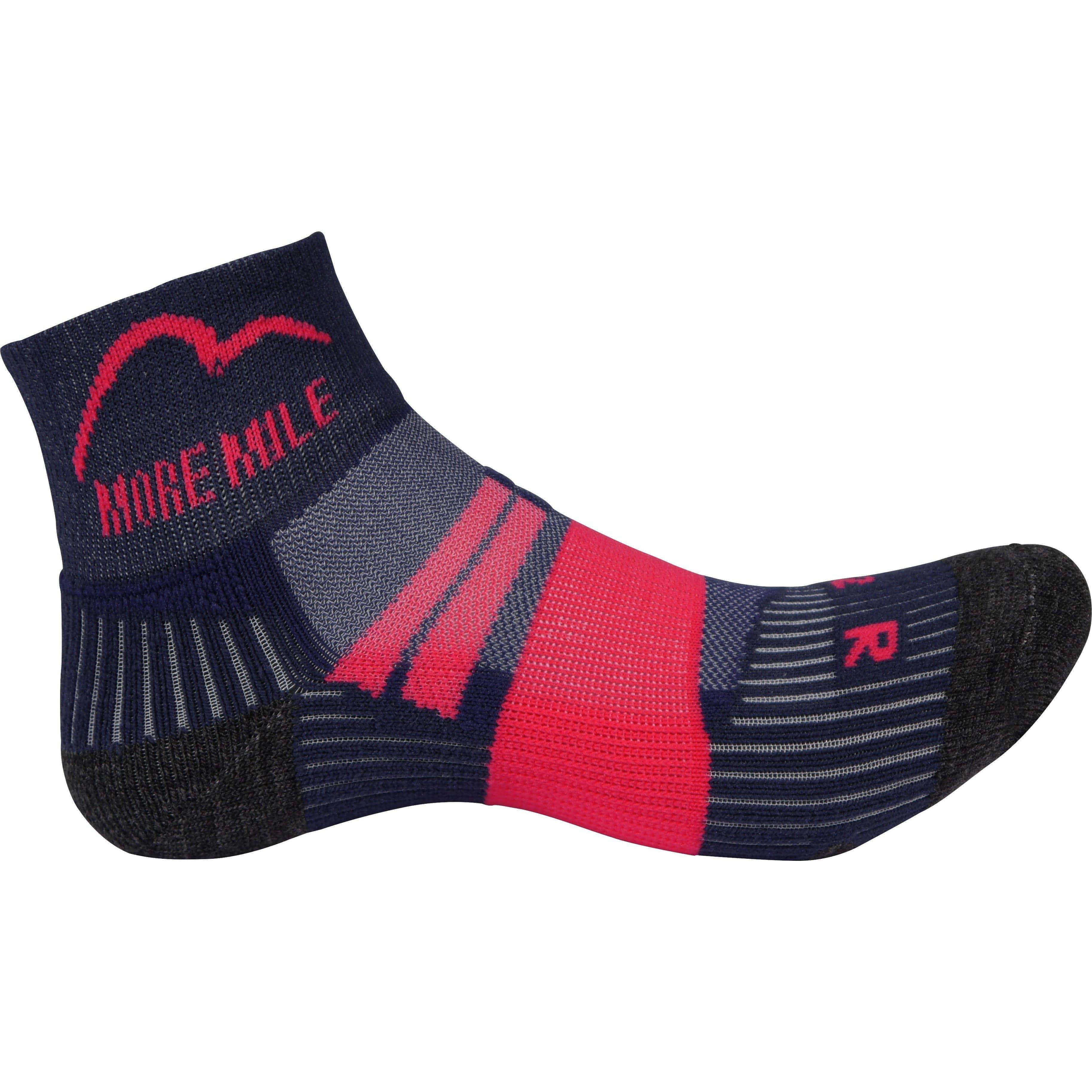 More Mile Endurance (3 Pack) Junior Running Socks - Multi - Image 2