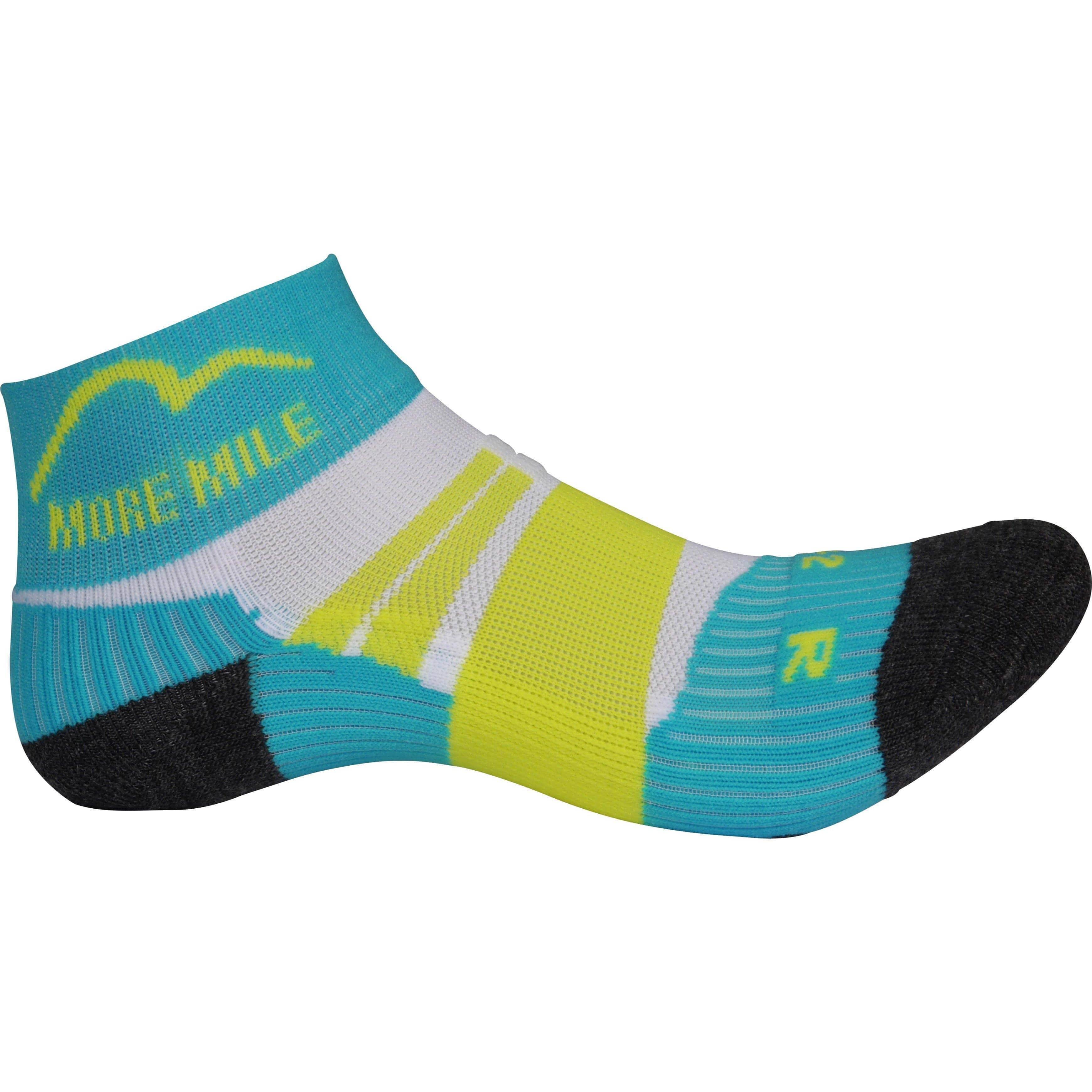 More Mile Endurance (3 Pack) Junior Running Socks - Multi - Image 4