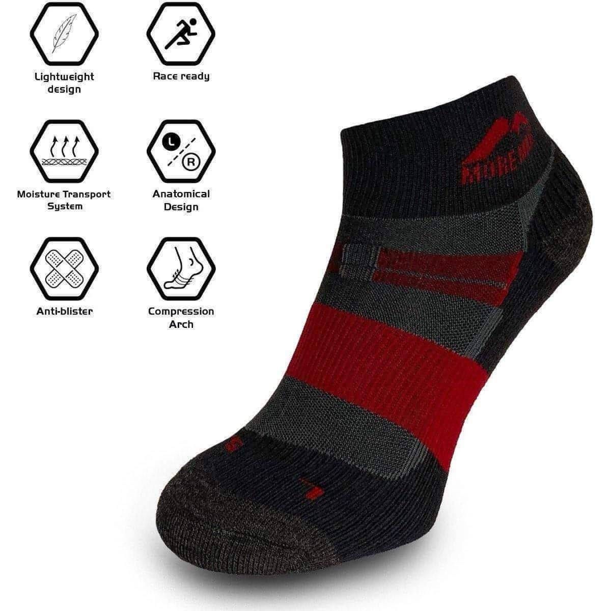 More Mile Endurance 5 Pack Womens Running Socks - Image 3