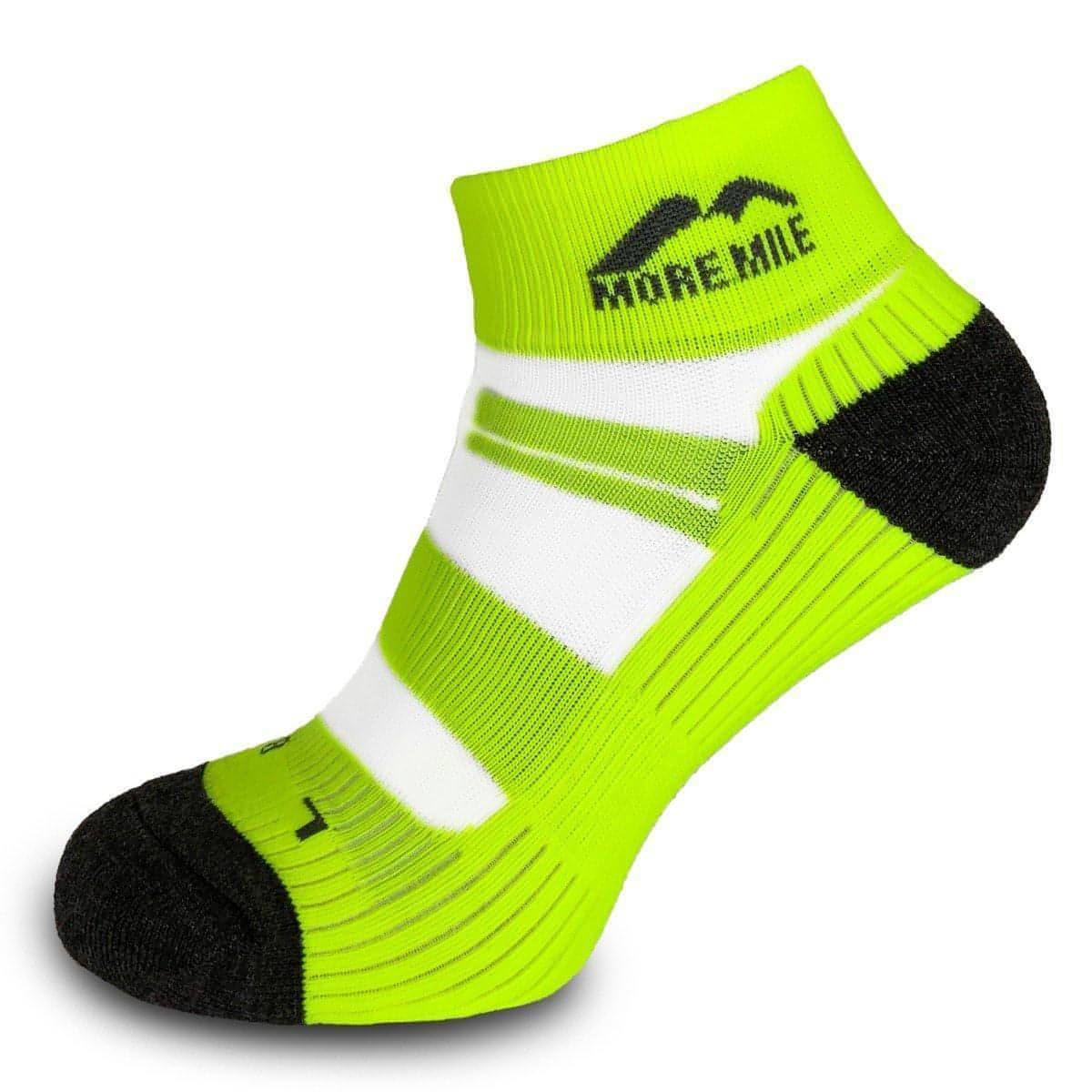 More Mile Endurance Running Socks - Yellow