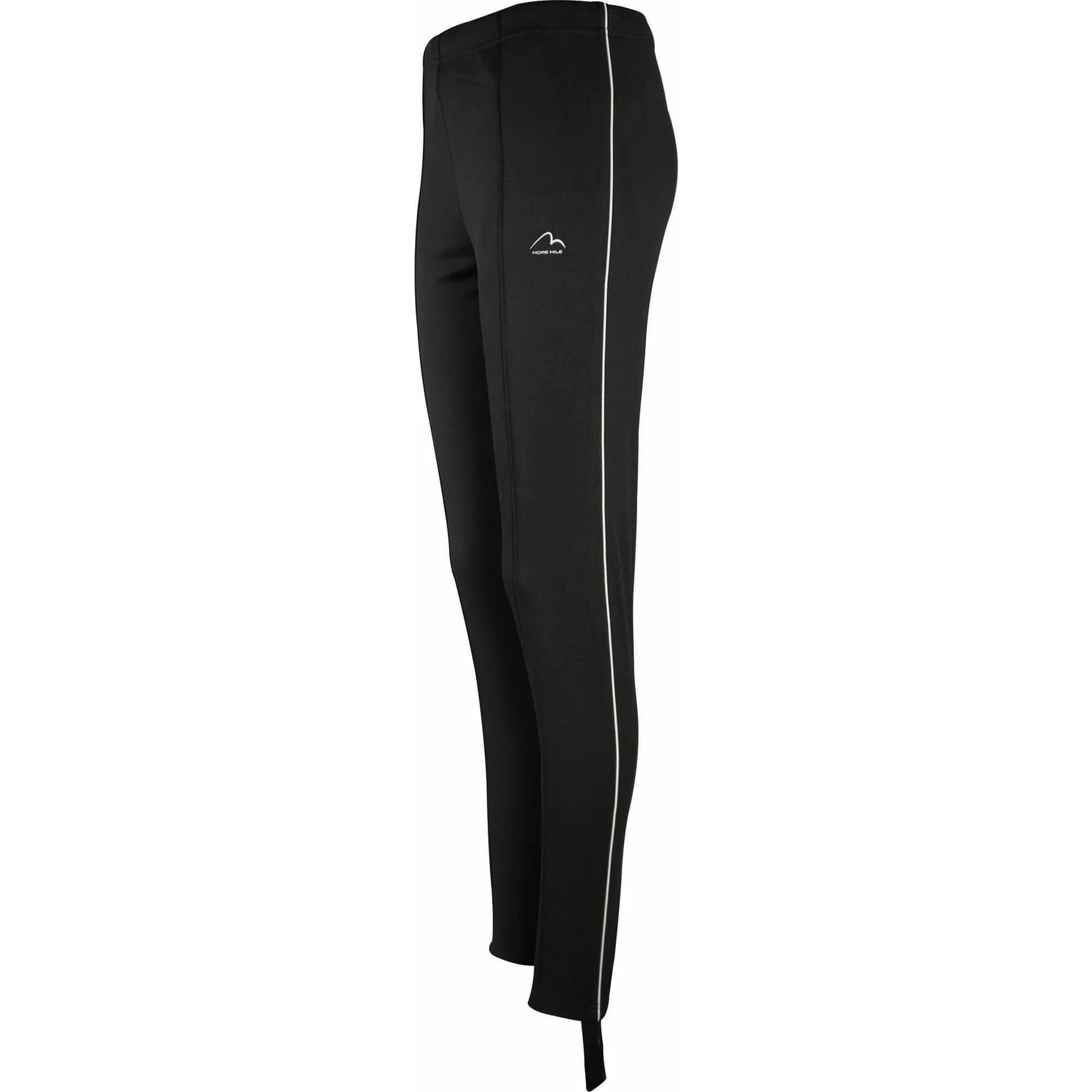 More Mile Essentials Womens Running Tracksters - Black