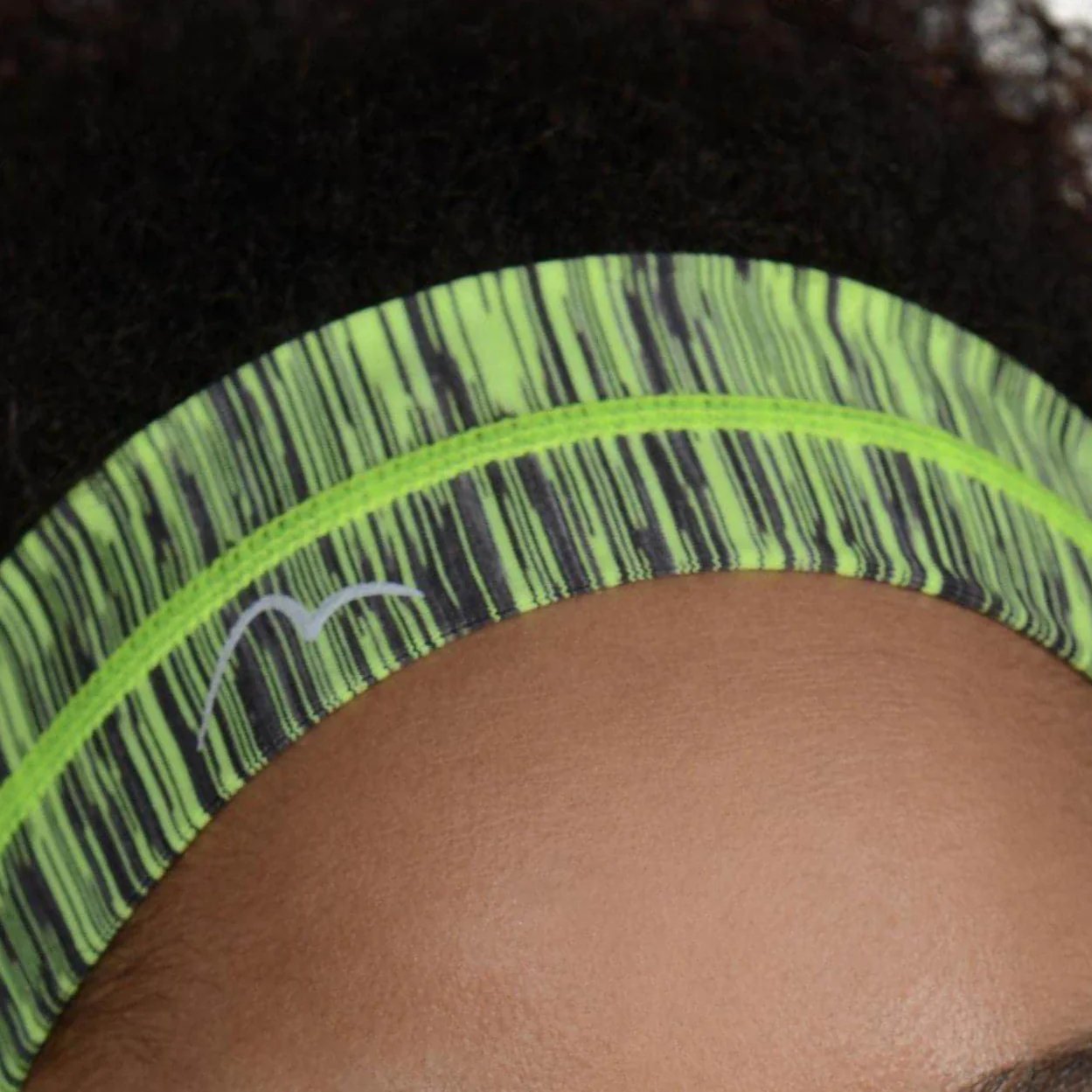 More Mile Flyaway Tamer Headband - Yellow - Image 2