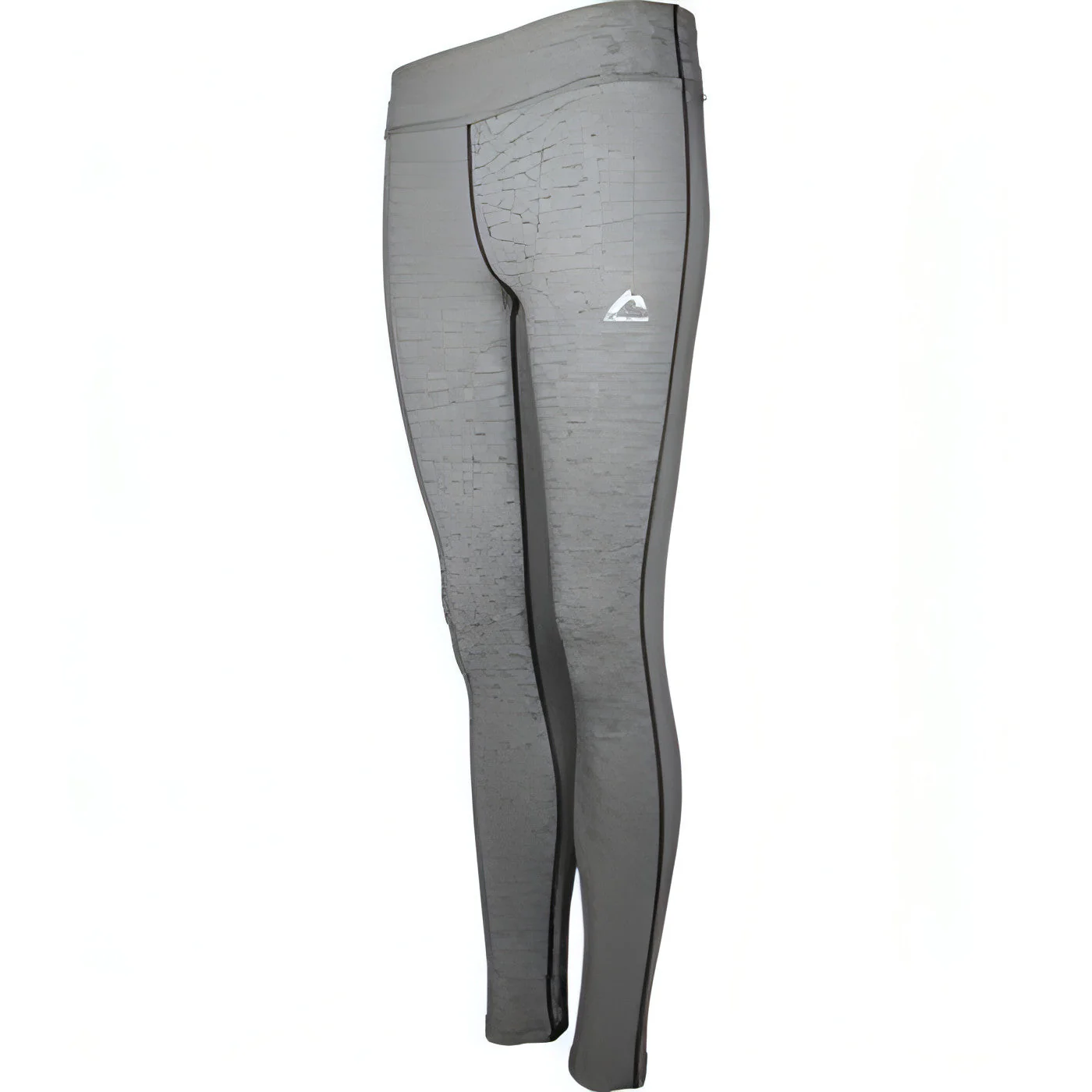More Mile Heather Womens Training Tights - Grey
