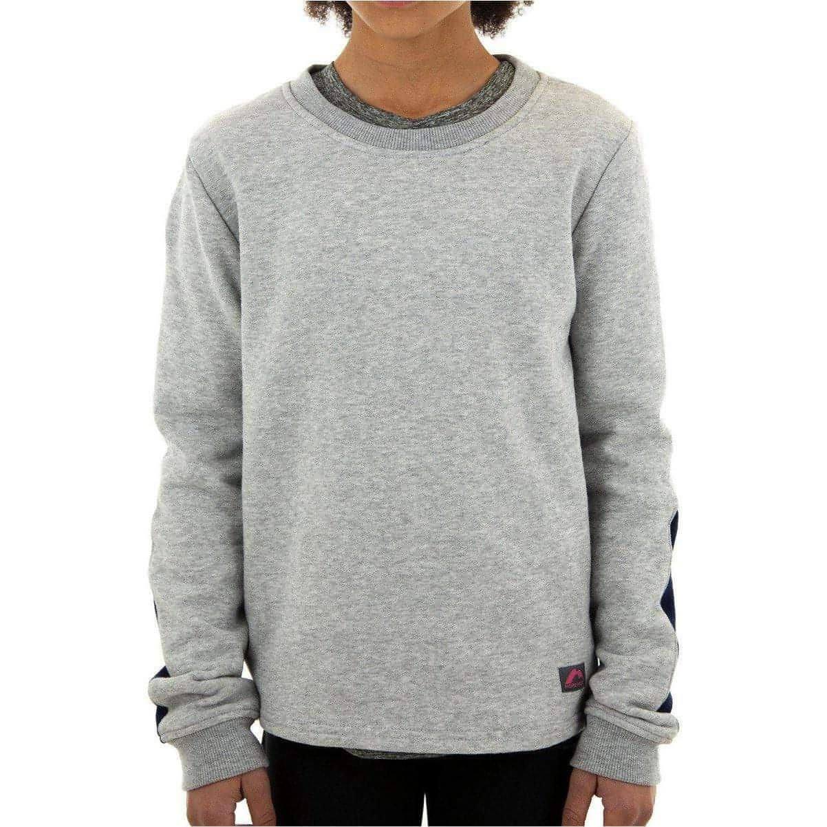 More Mile Junior Fleece Sweatshirt - Grey