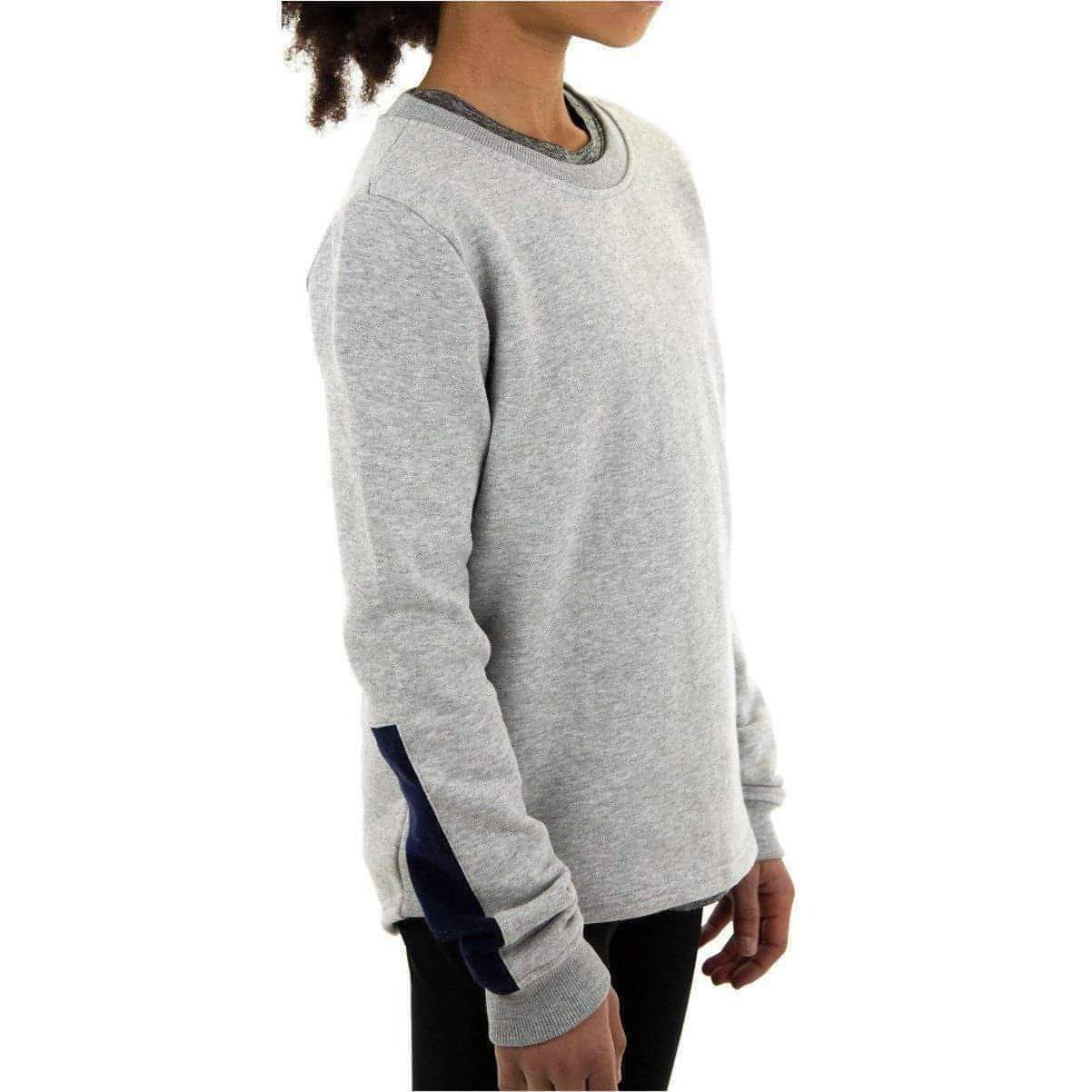 More Mile Junior Fleece Sweatshirt - Grey - Image 2