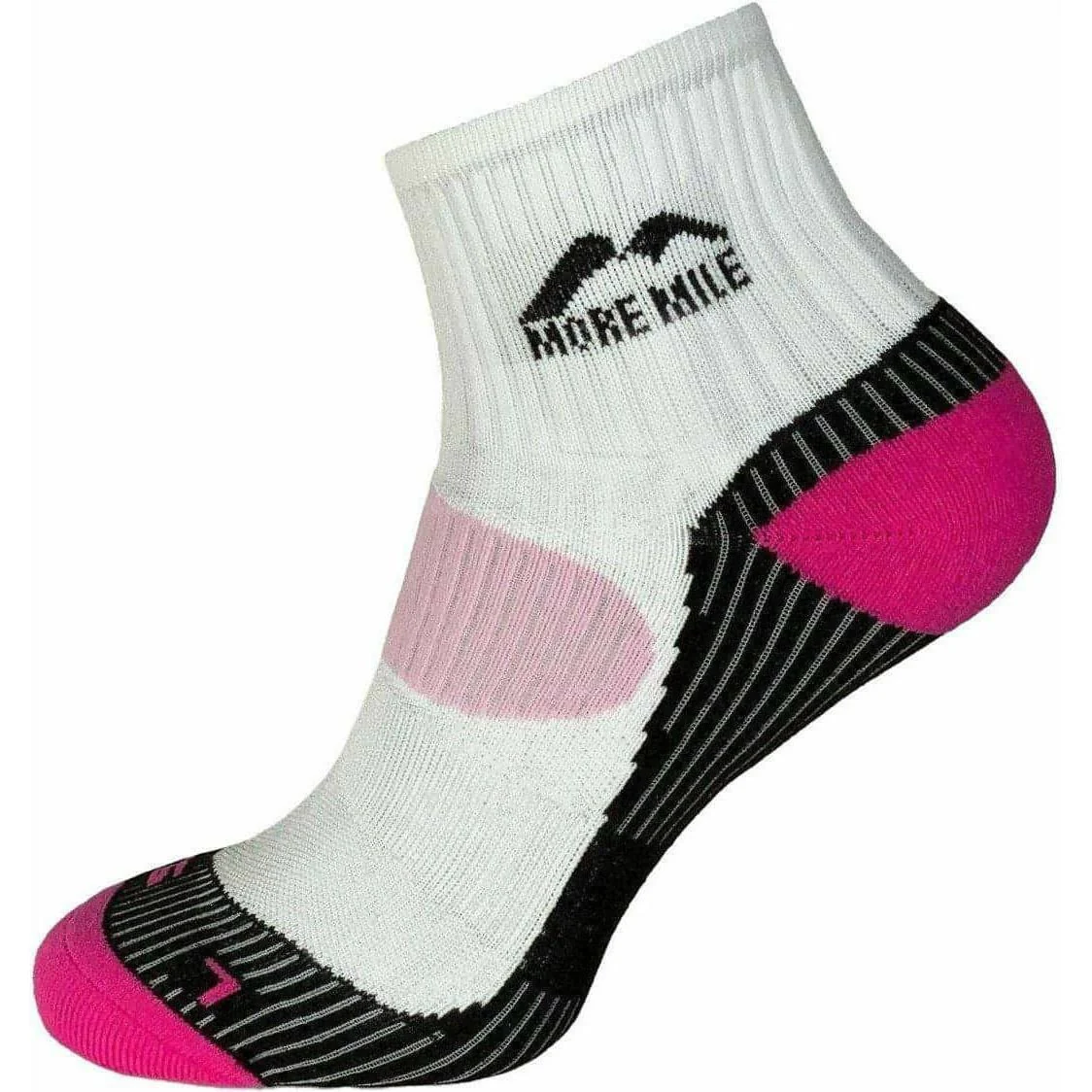 More Mile London (3 Pack) Womens Running Socks - Multi - Image 3
