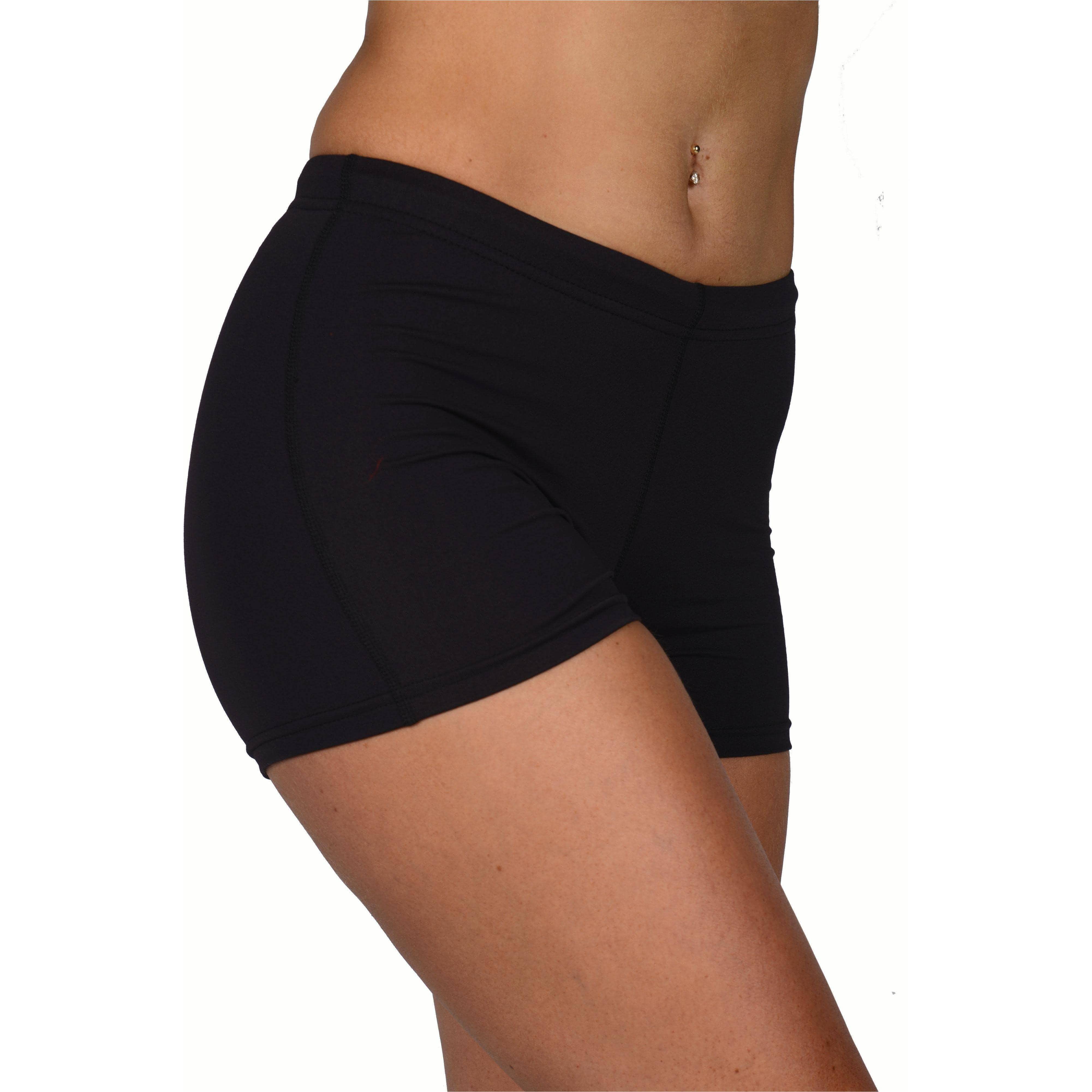 More Mile More-Tech Womens Boy Running Shorts - Black - Image 4