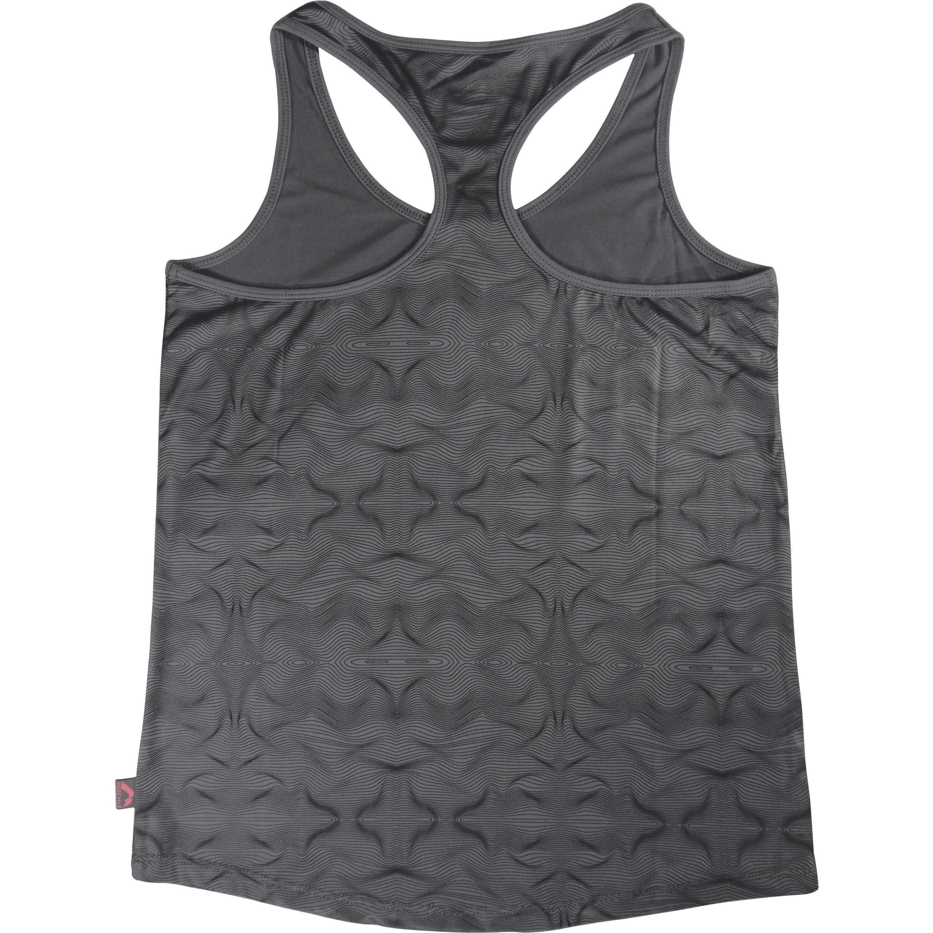 More Mile Racer Back Girls Running Vest - Grey - Image 5