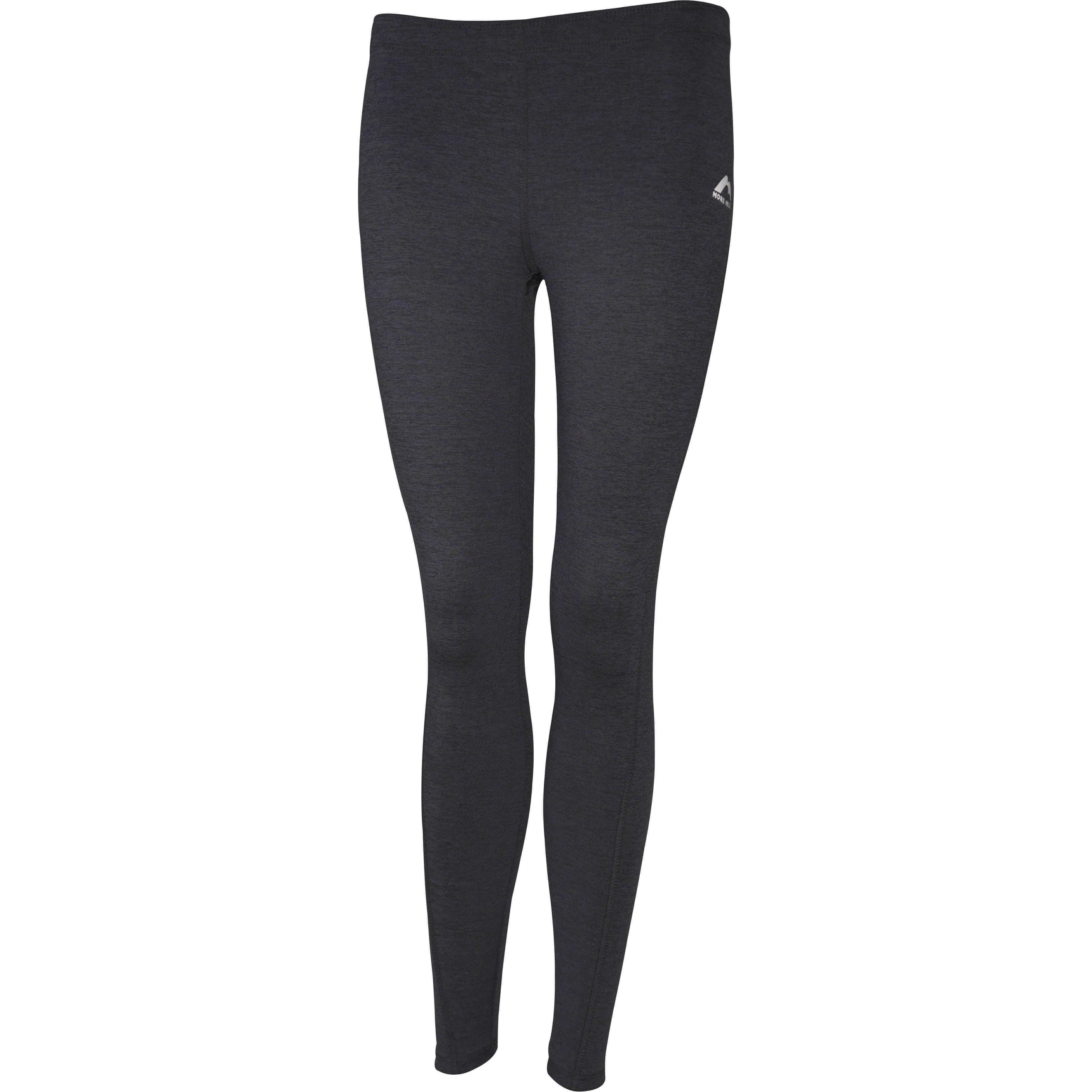More Mile Train To Run Womens Long Running Tights - Grey - Image 4
