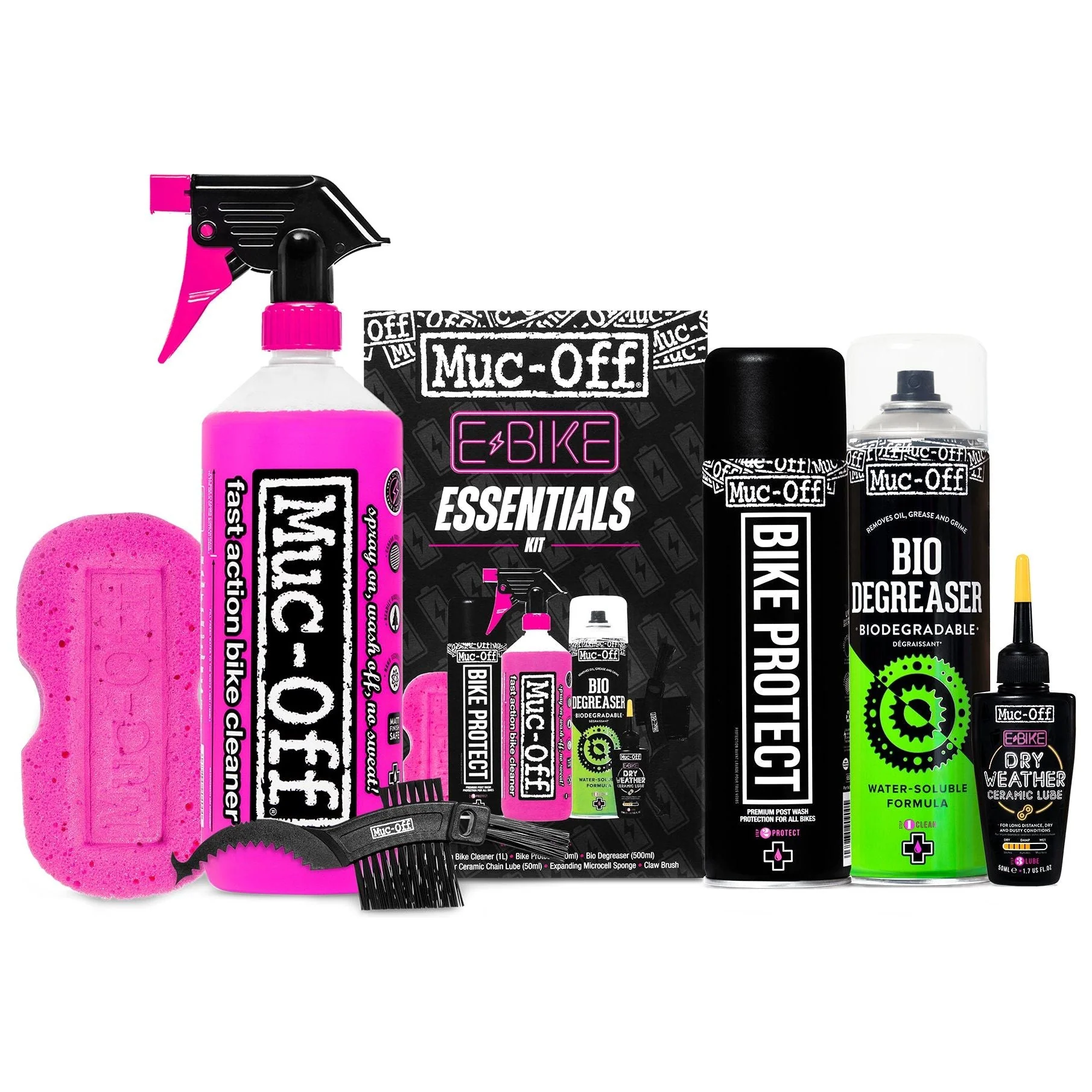 Muc-Off E-Bike Essentials Cleaning Kit