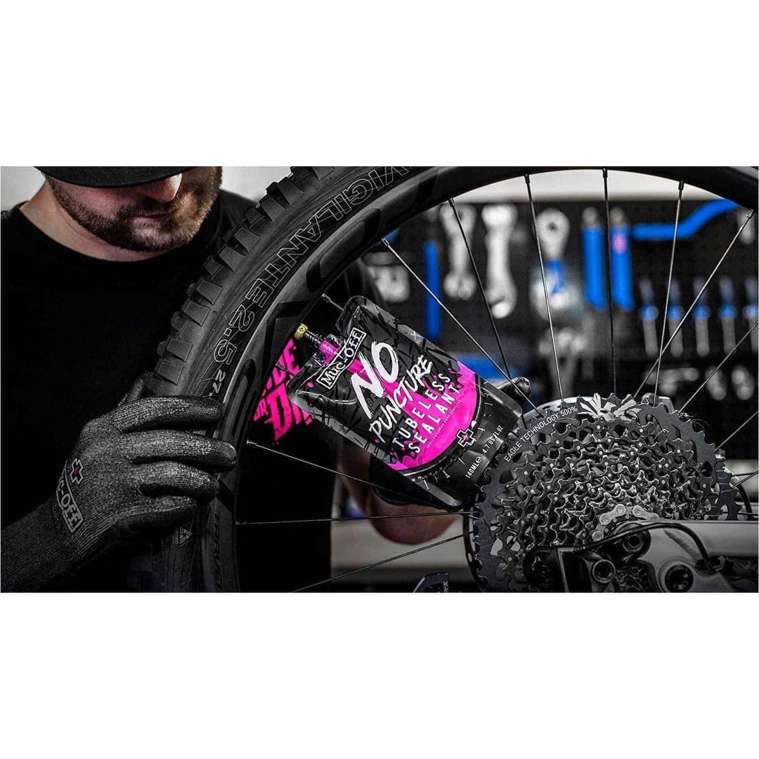 Muc-Off No Puncture Hassle Tubeless Tyre Sealant 140ml - Image 4