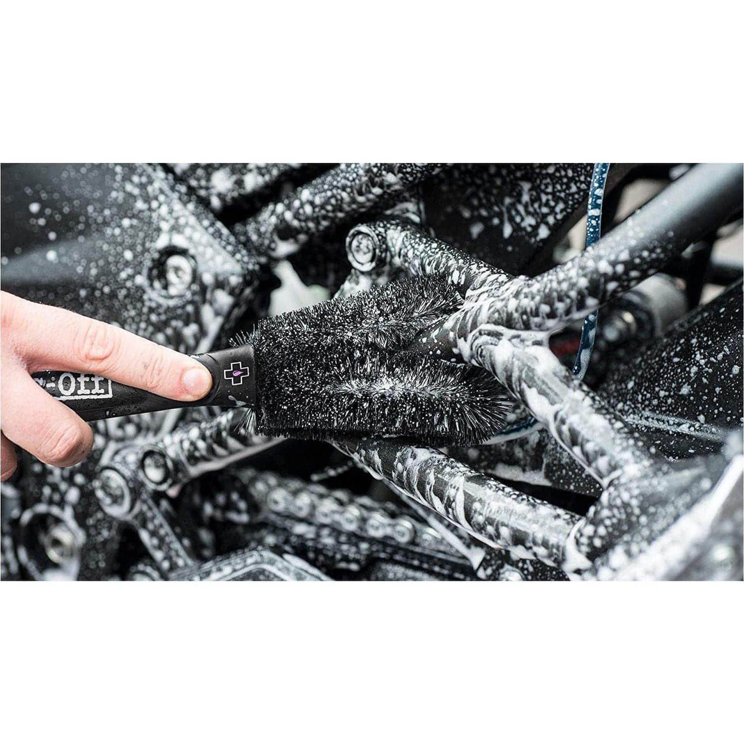 Muc-Off Rubberised Two Prong Bike Cleaning Brush - Image 5