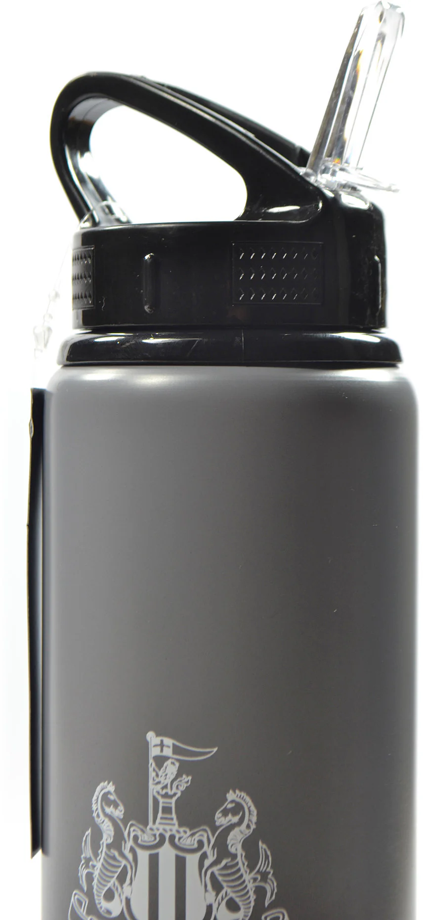 Newcastle United Fade Aluminium 750ml Water Bottle - Black - Image 3