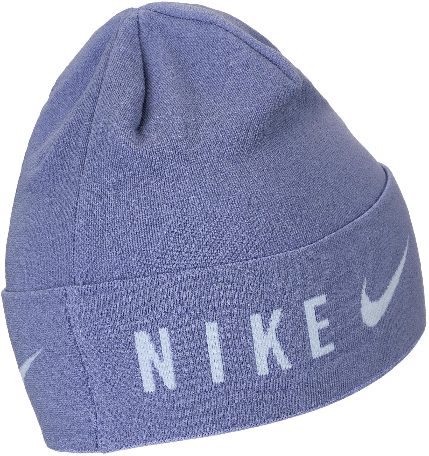Nike Dri-Fit Lightweight Knit Cuffed Running Beanie - Blue - Image 2