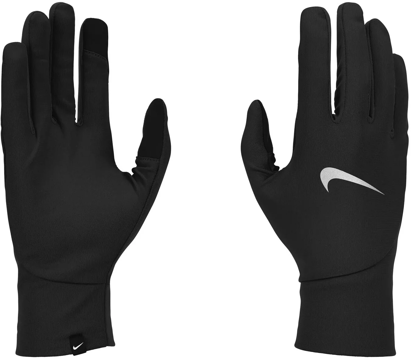 Nike Pacer Lightweight Womens Running Gloves - Black - Image 3