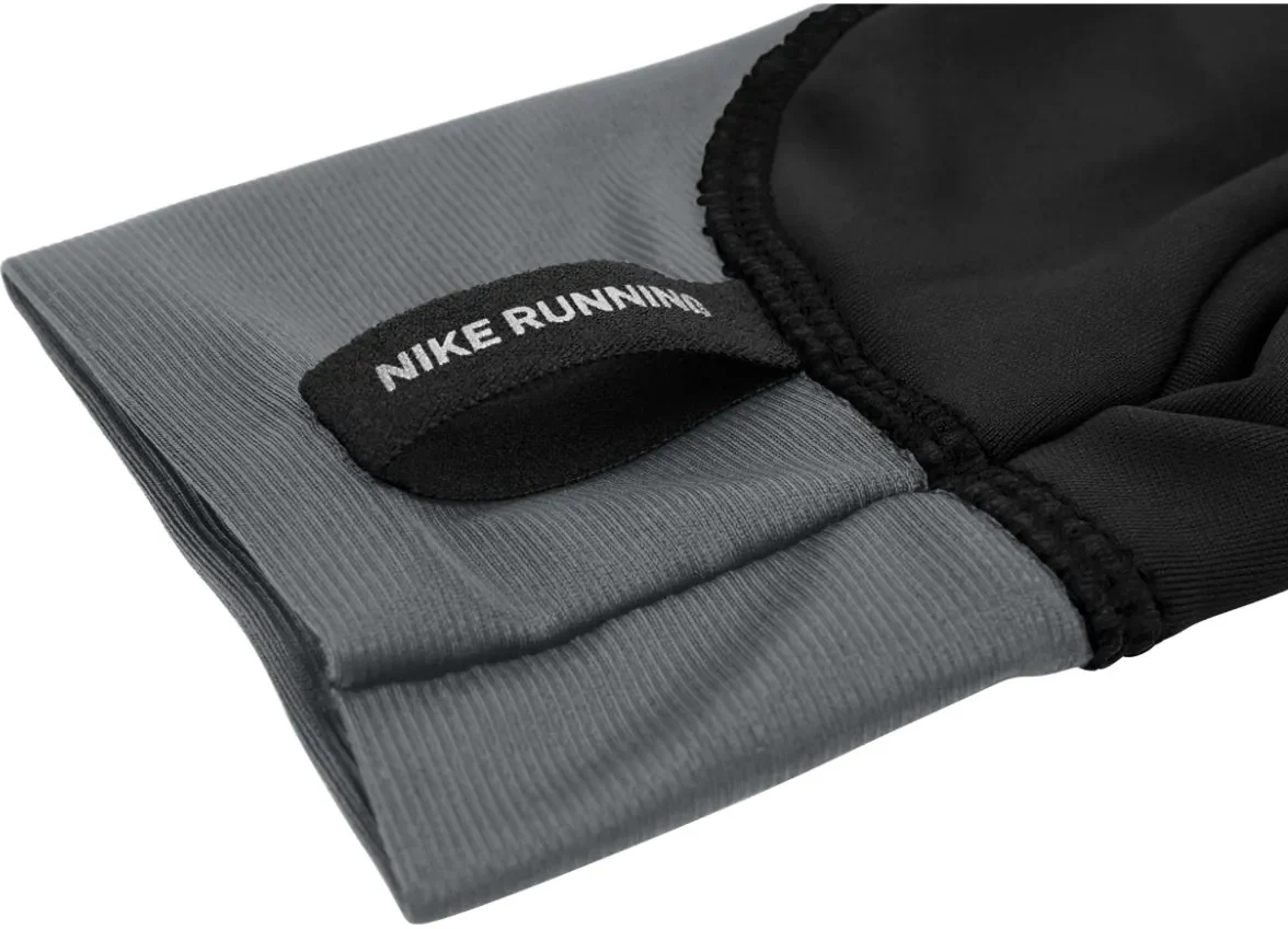 Nike Pacer Midweight Mens Running Gloves - Black - Image 4