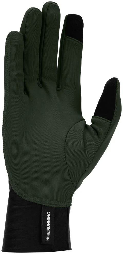 Nike Pacer Midweight Mens Running Gloves - Green - Image 2