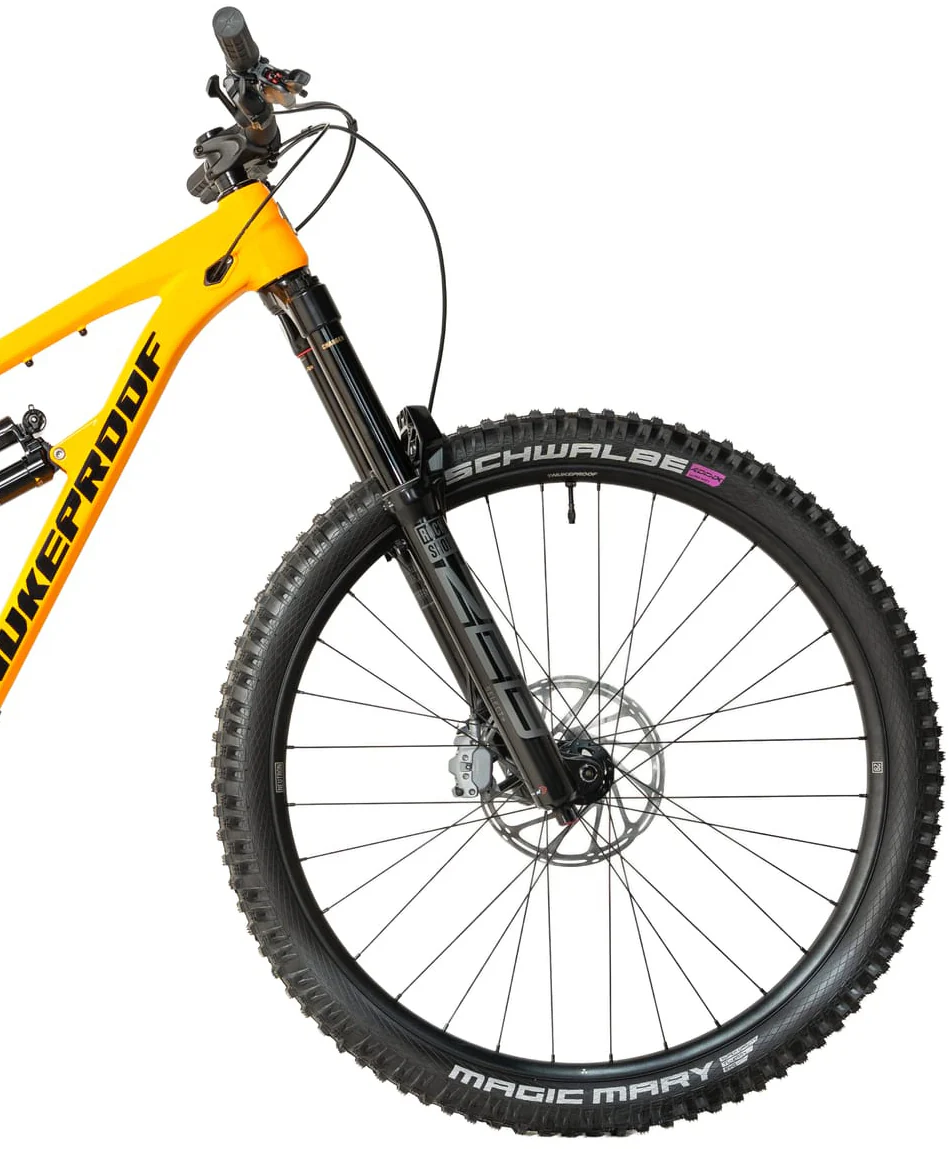 Nukeproof Mega 297 Alloy Pro Full Suspension Mountain Bike 2026 - Yellow - Image 3
