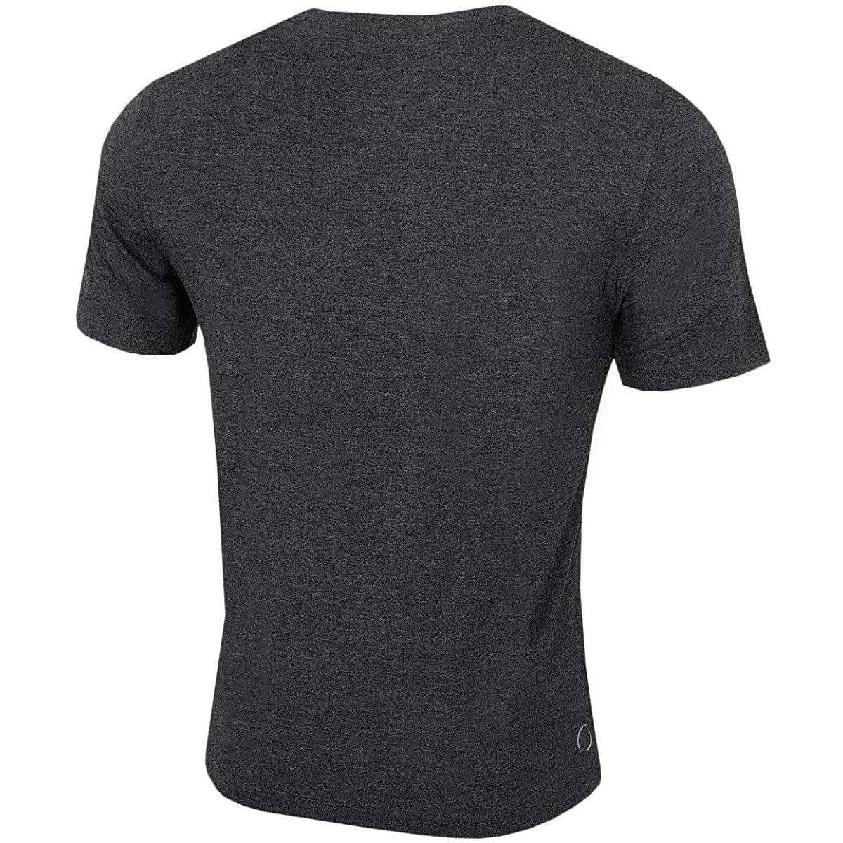 Ohmme Cobra Bamboo Short Sleeve Mens Yoga Top - Grey - Image 2