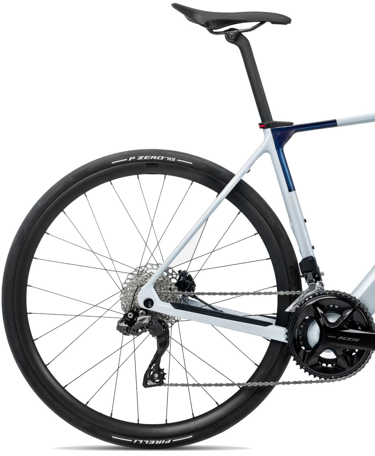 Orbea Gain M30i Carbon Electric Road Bike 2025 Ex-Demo - Halo Silver - Image 2