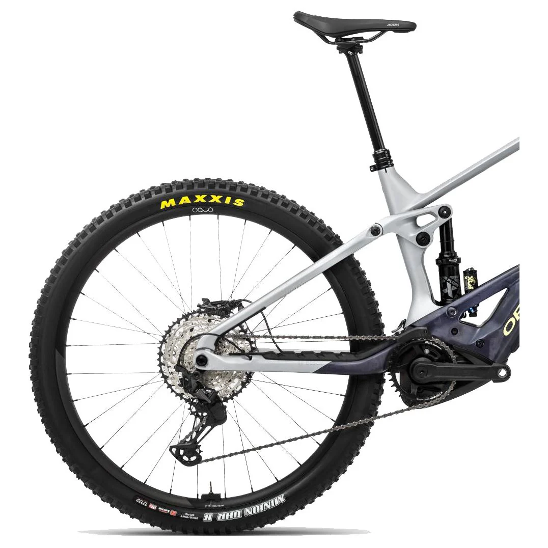 Orbea Wild M10 Carbon Electric Mountain Bike 2024 - Halo Silver - Image 2