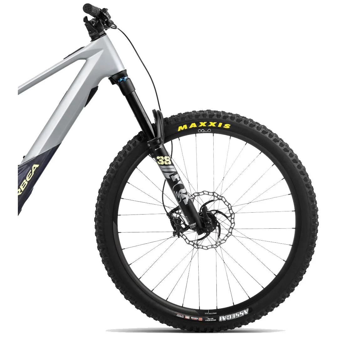 Orbea Wild M10 Carbon Electric Mountain Bike 2024 - Halo Silver - Image 3