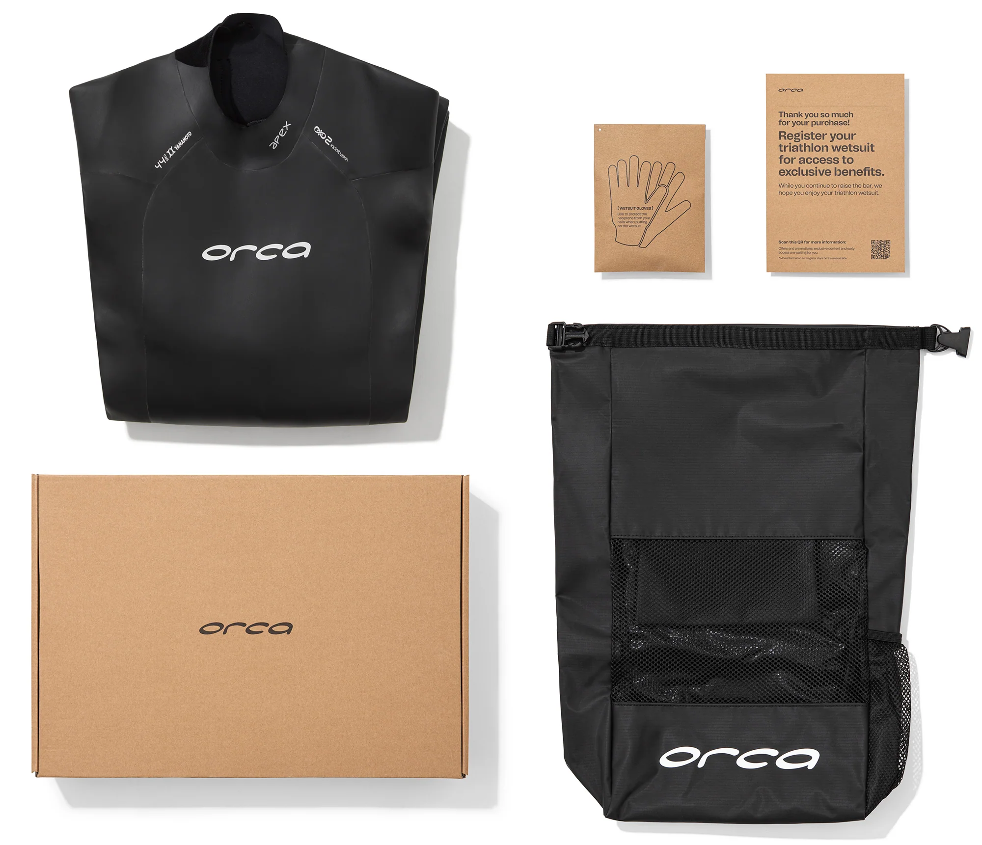Orca Apex Flex V2 Mens Wetsuit - Black - Image 7