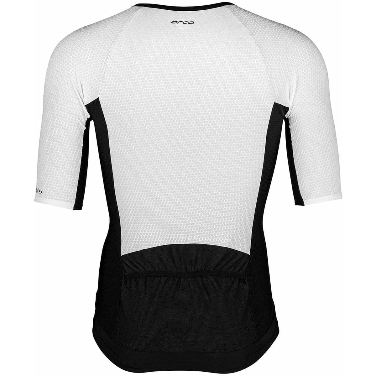 Orca Athlex Short Sleeve Mens Tri Top - White - Image 2